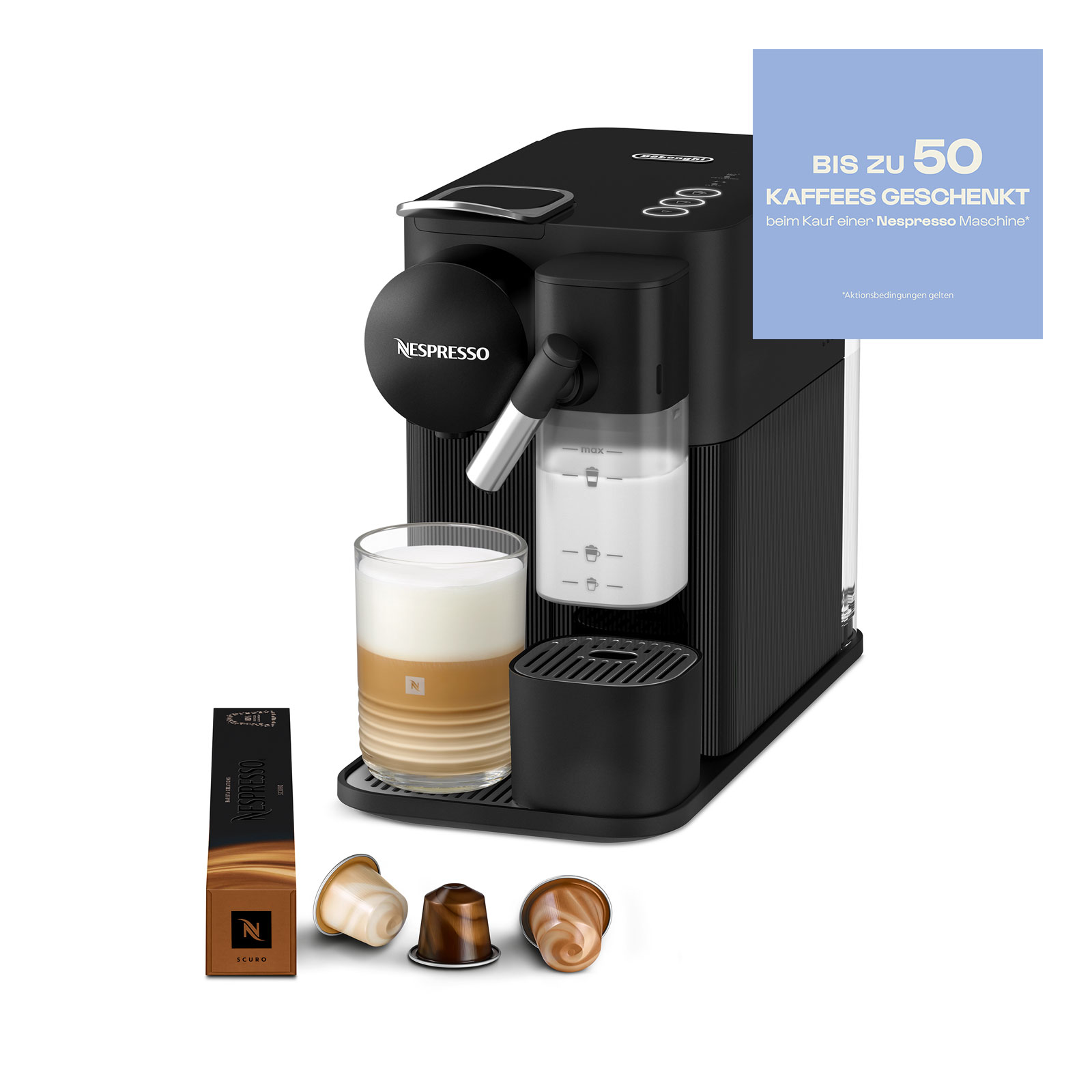 De'Longhi  Lattissima One Nespresso-Kapselmaschine