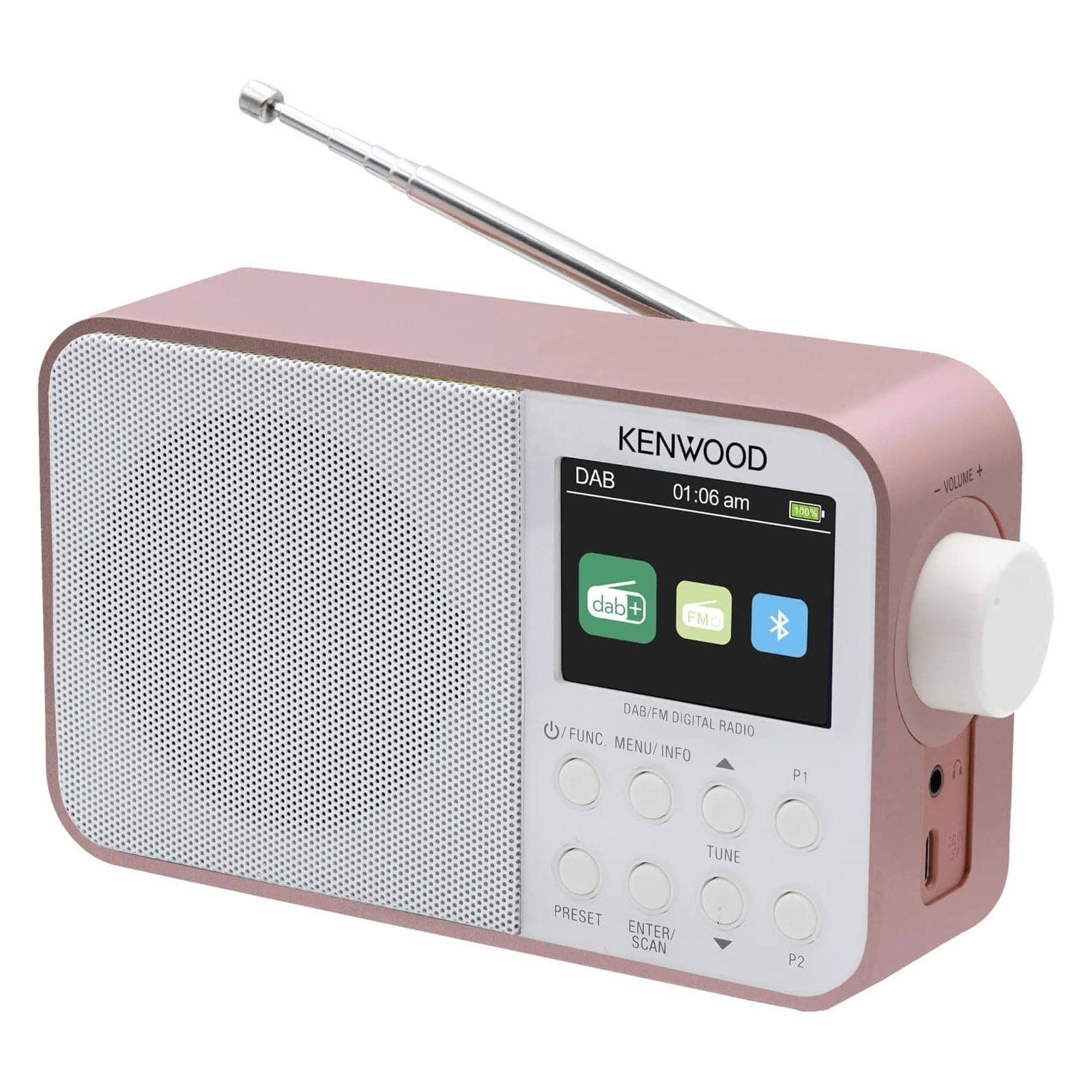 Kenwood CR-M30DAB-B schwarz DAB+ Radio