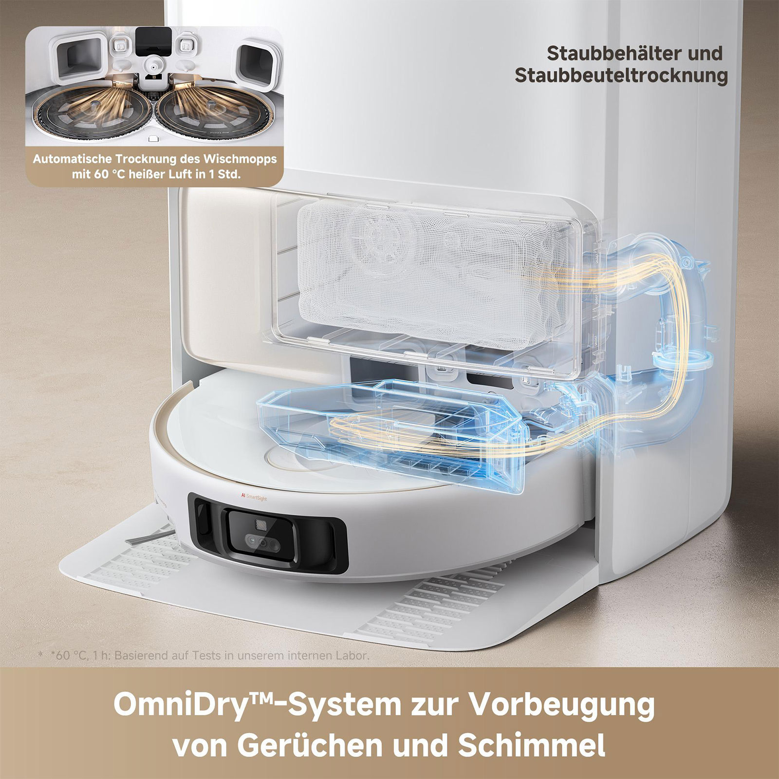 dreame Mova V50 Ultra Complete Saugroboter mit Wischfunktion