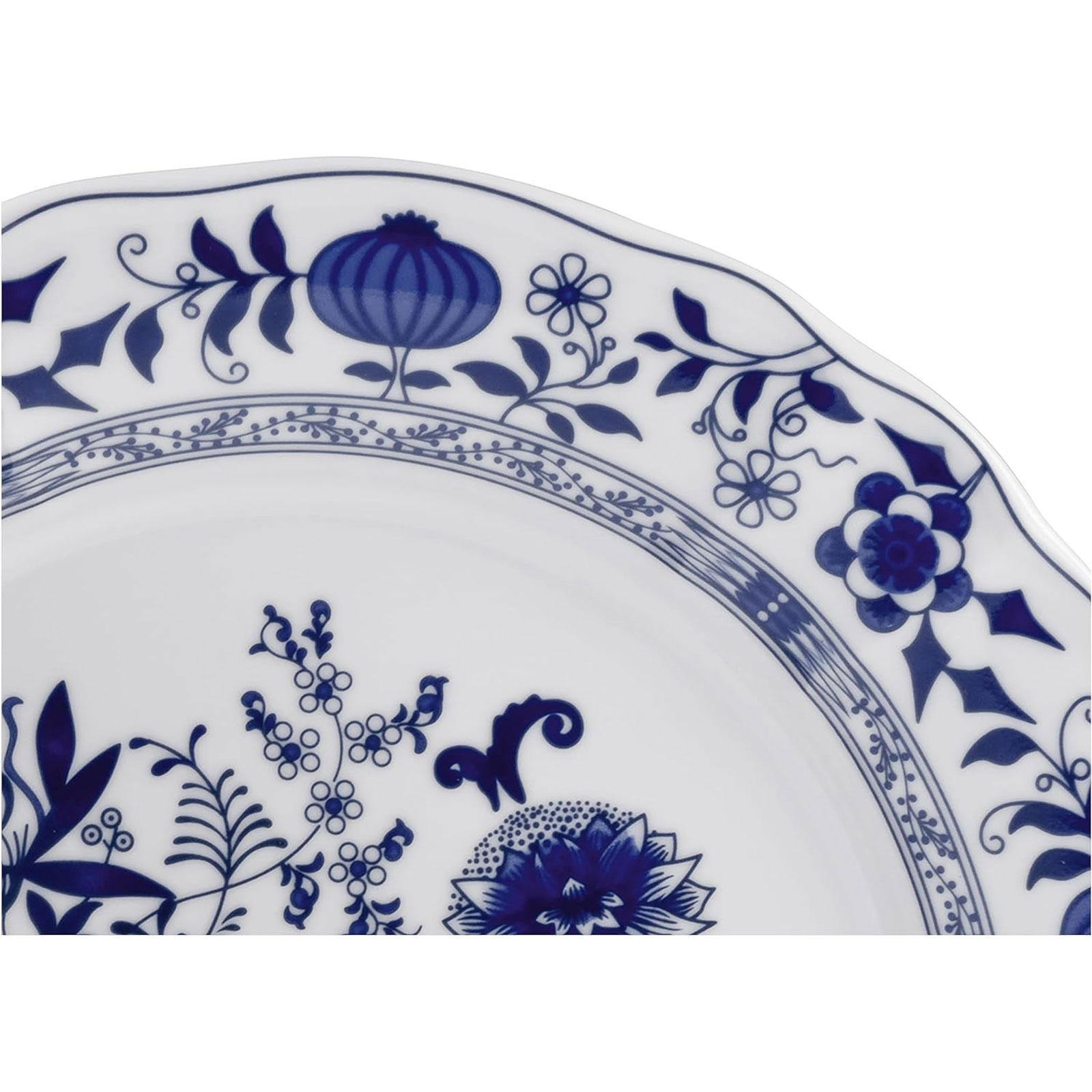 CreaTable Flora Zwiebelmuster 17132 Tafelservice, 12-teilig