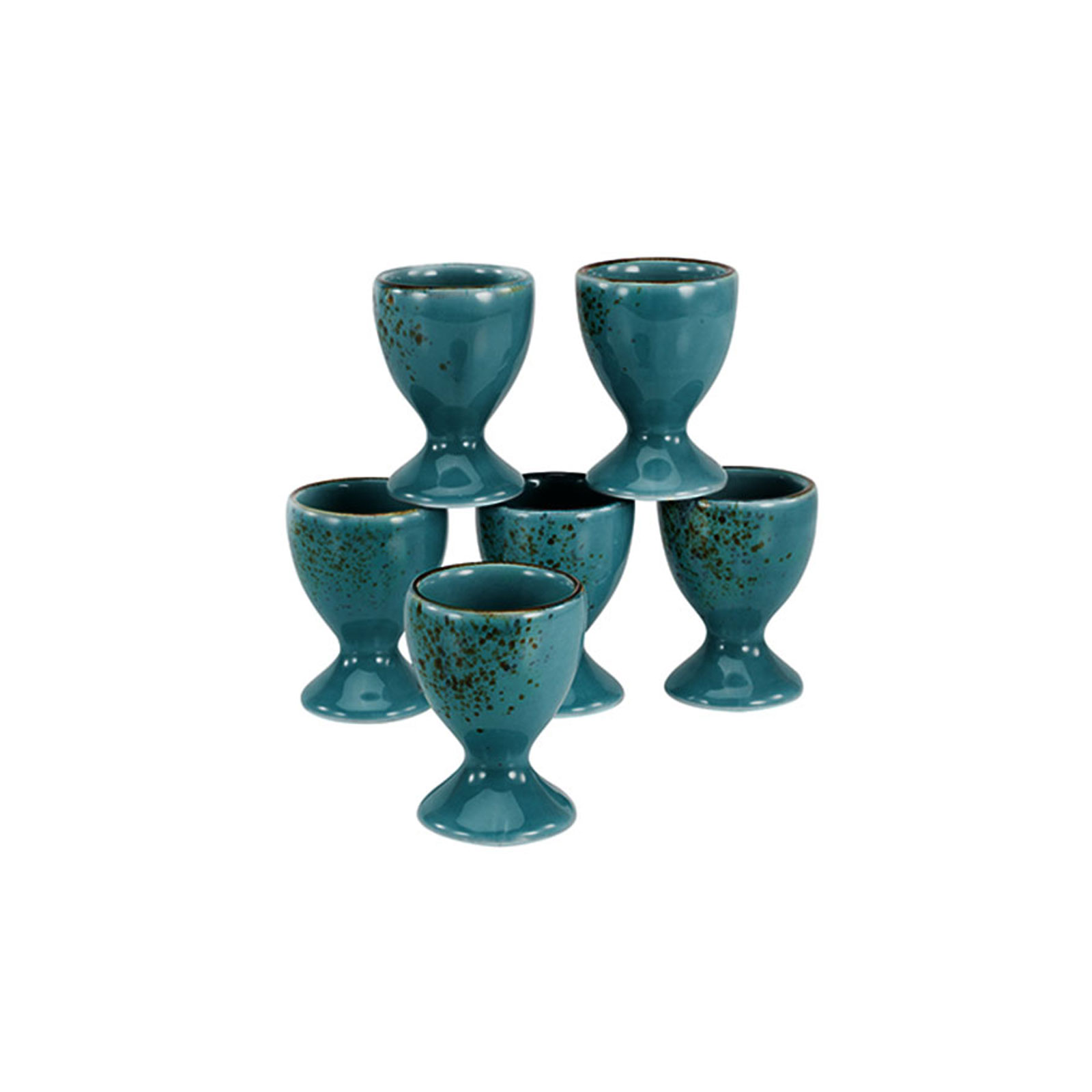 CreaTable  Serie NATURE COLLECTION  Geschirrset, Eierbecher 6 teilig CreaTable  Serie NATURE COLLECTION  Geschirrset, Eierbecher 6 teilig