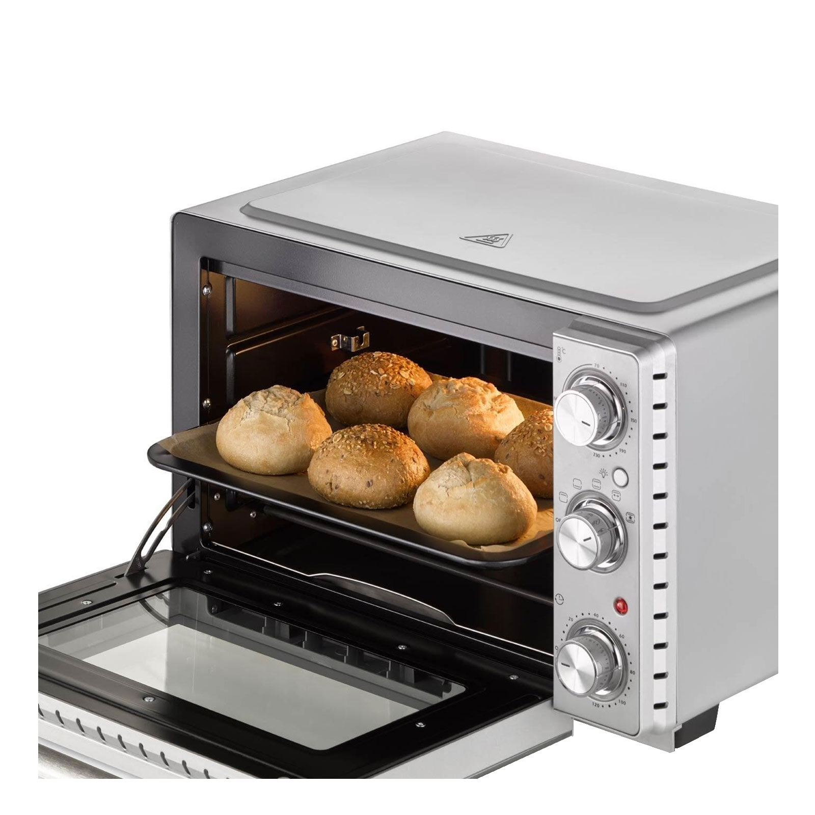 Caso 2977 TO 26 SilverStyle Mini-Backofen