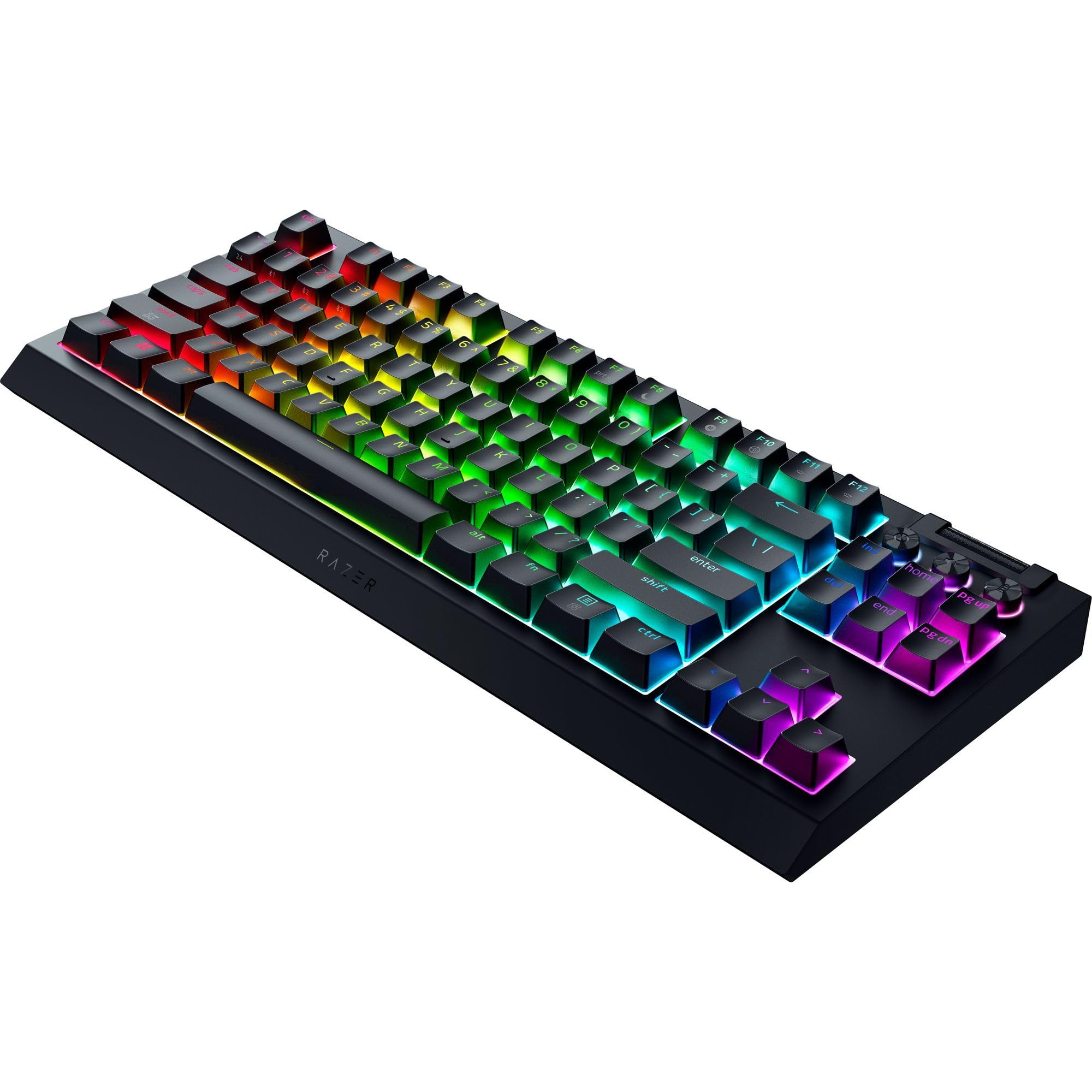 Razer BlackWidow V4 Tenkeyless HyperSpeed, Orange Tactile Switch Gaming-Tastatur