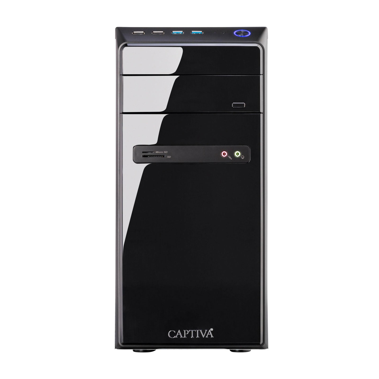 Captiva Power Starter R65-279, AMD Ryzen 5 5600G, 16GB, 1TB SSD Desktop-PC