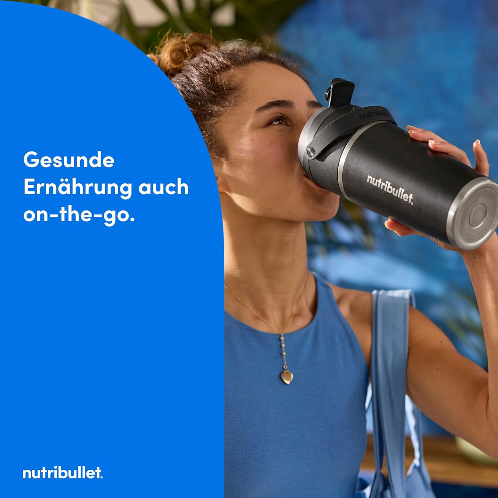 nutribullet NBP016B FLIP Smoothie Maker Schwarz Standmixer