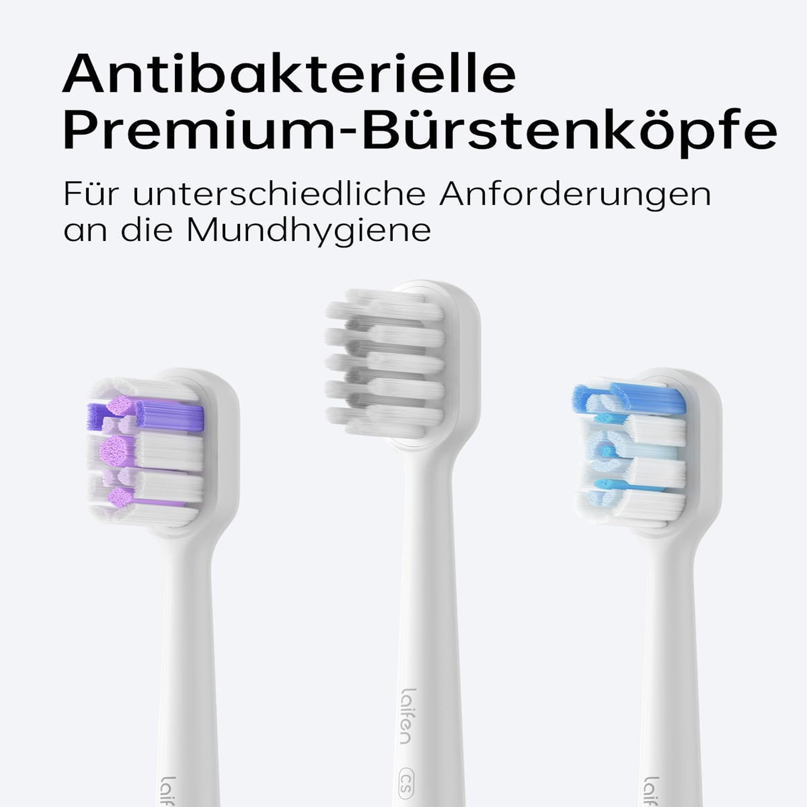 Laifen Wave Alu Elektrische Zahnbürste Silber