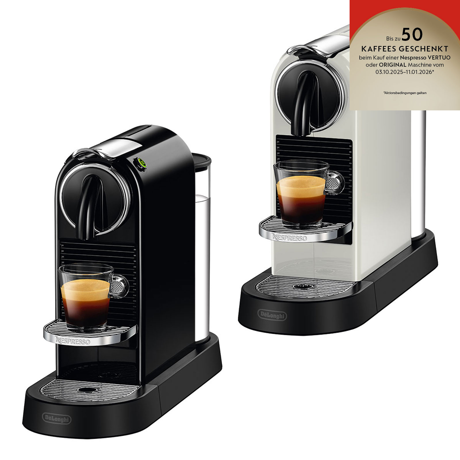 DeLonghi EN 167.B Nespressoautomat Citiz