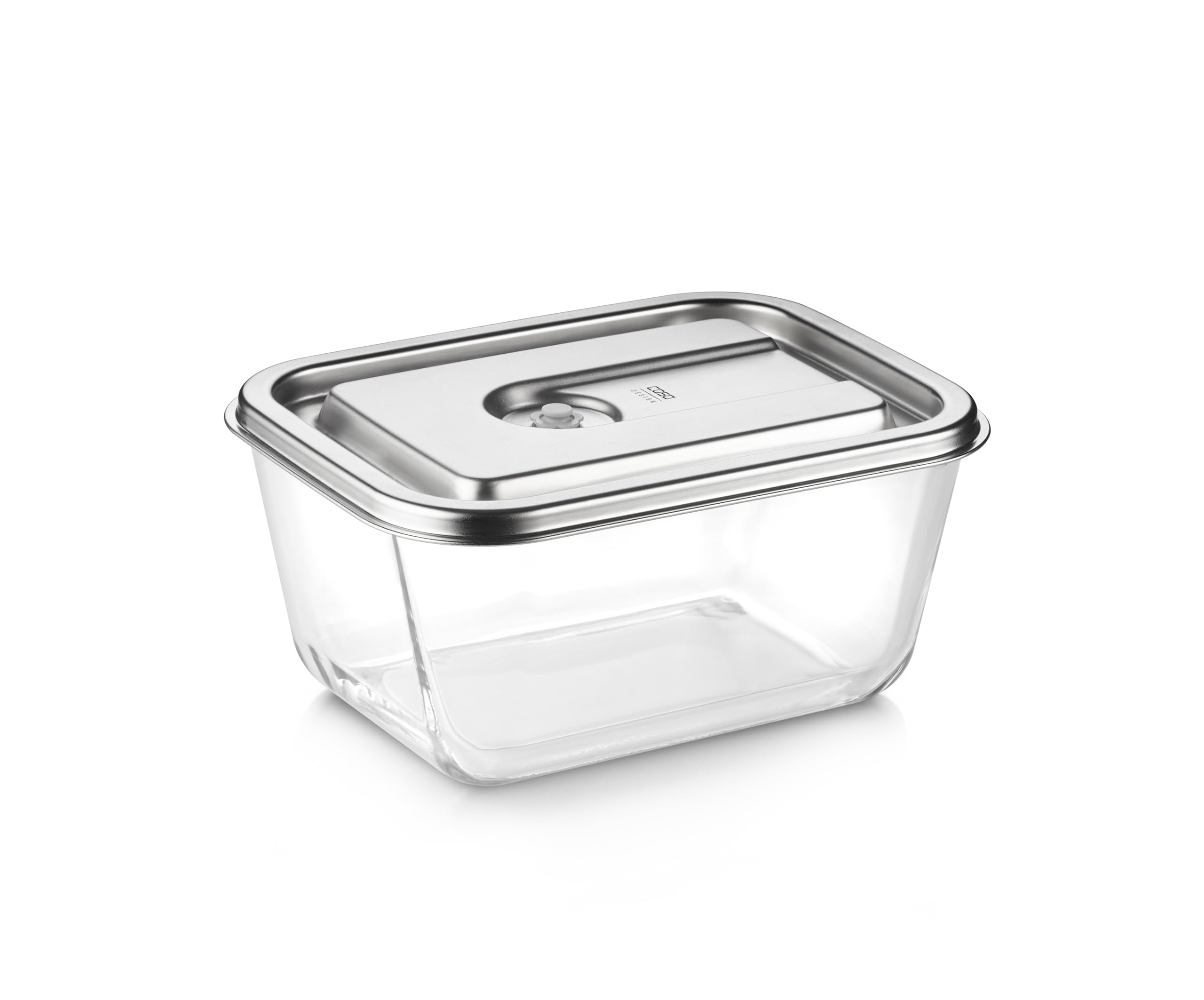 Caso VacuBoxx Inox 2.6 - Vakuum-Frischebehälter, 2600 ml