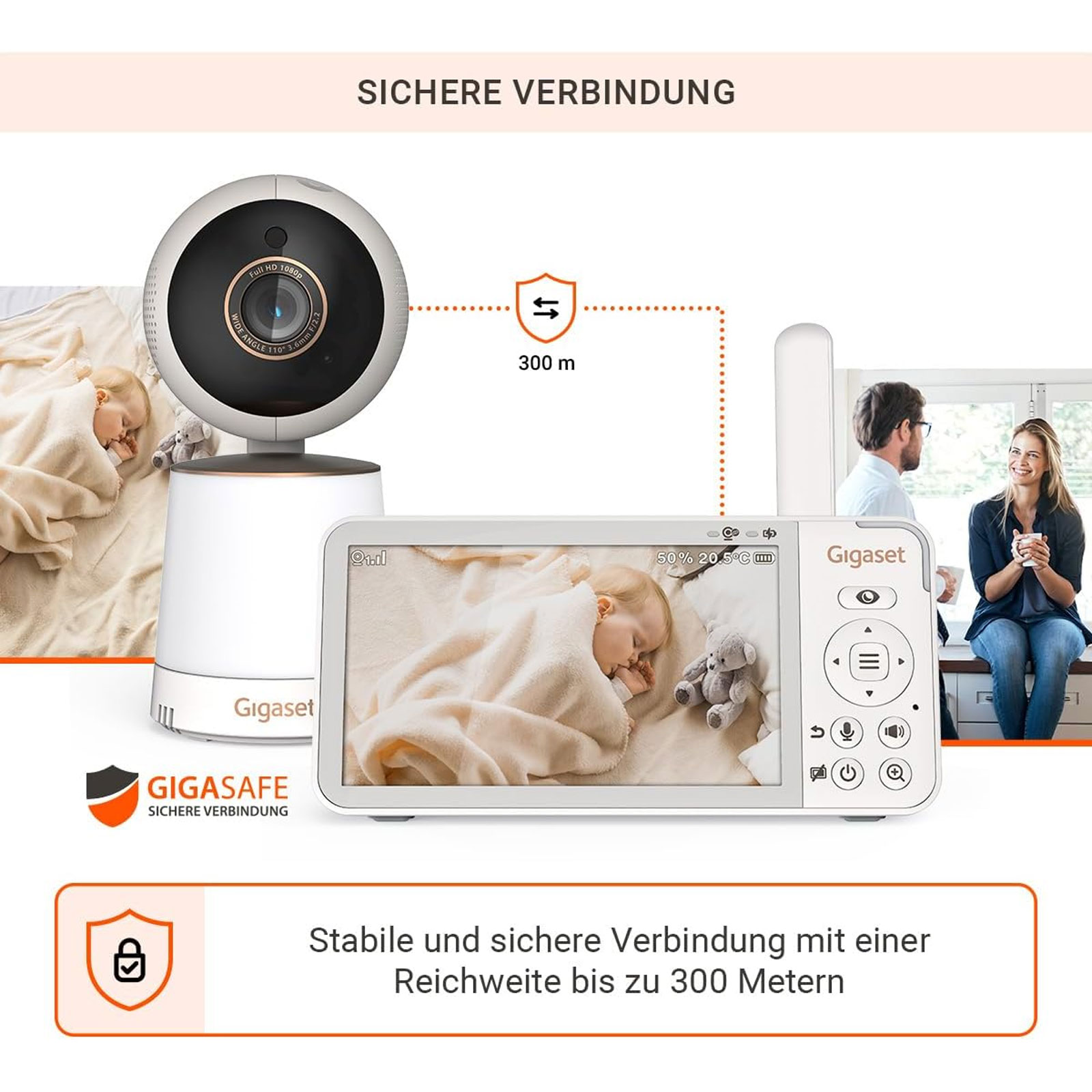 Gigaset BABY 500 Video Babyphone Gigaset BABY 500 Video Babyphone