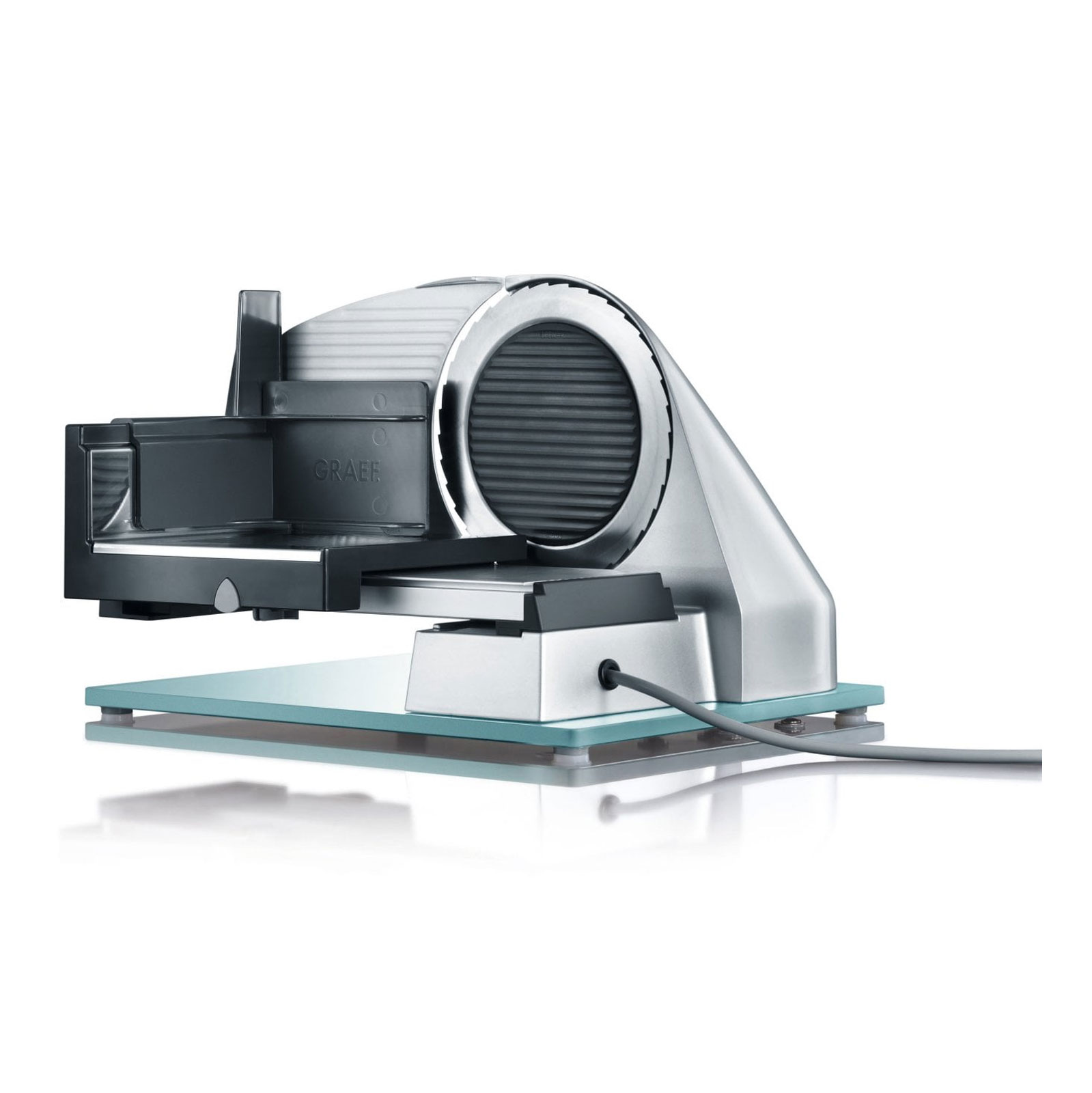 GRAEF Vivo V 20 Allesschneider + Echtwerk Brotbox Schwarz