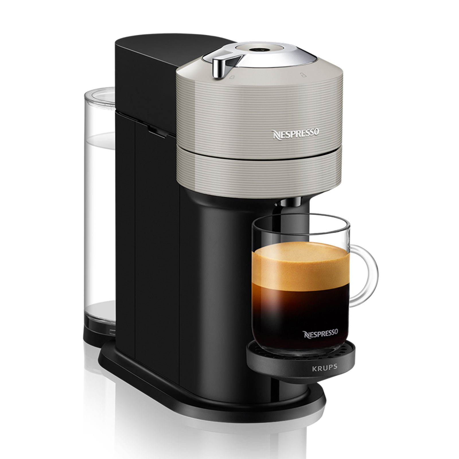 Krups XN 910B Nespresso Vertuo Next + Nespresso Aeroccino 3 Milchaufschäumer