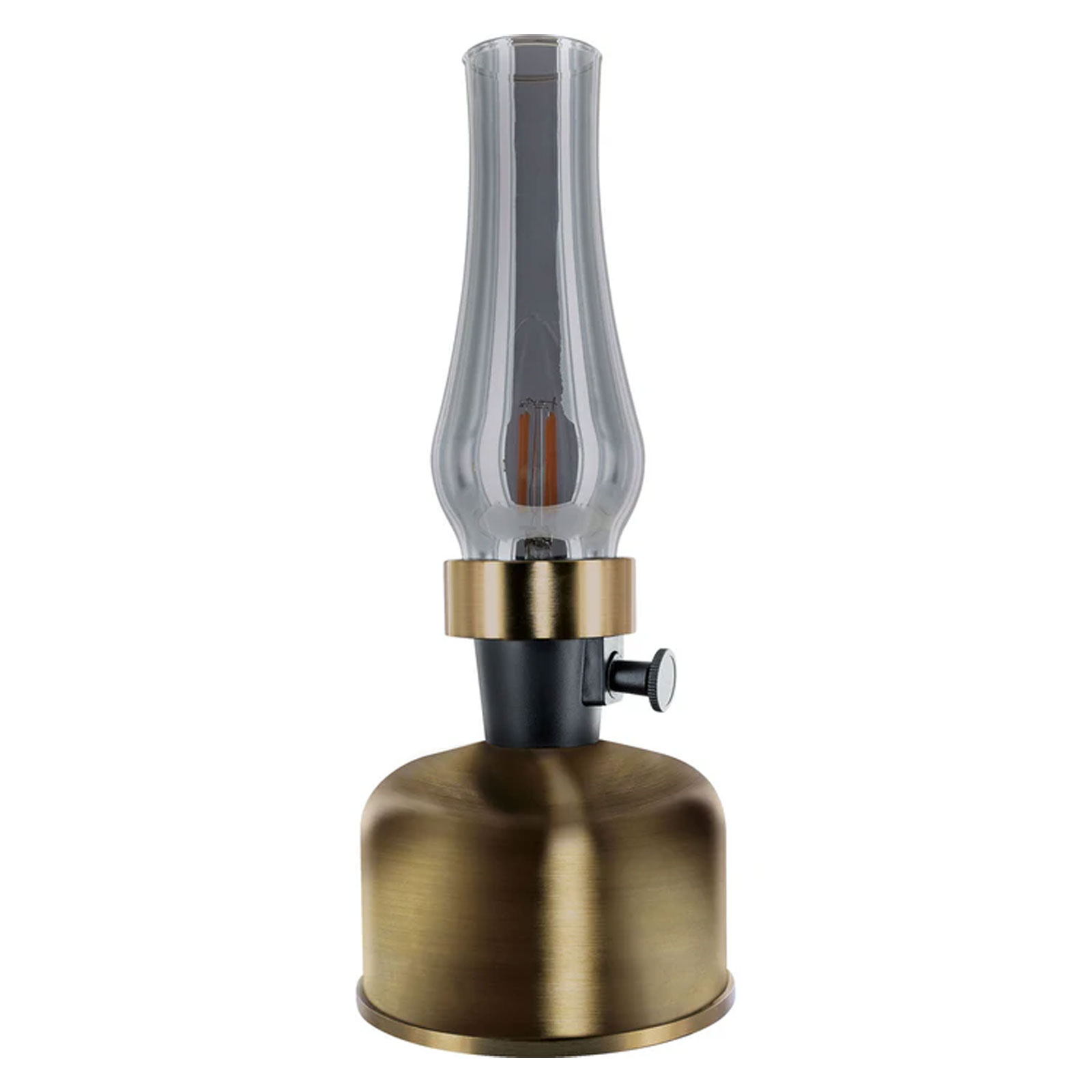 Schwaiger Retro Leuchte Petroleum Messing TILA1801