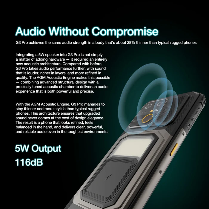 AGM G3, Robustes Smartphone