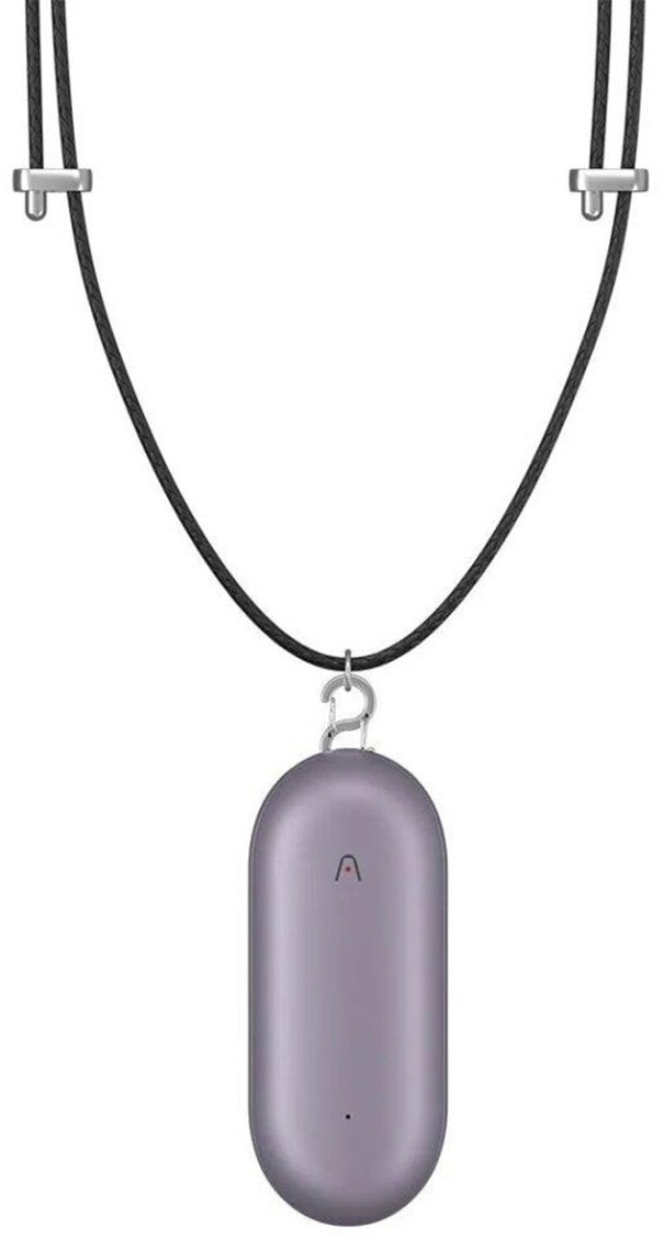 PLAUD NotePin Diktiergerät Sunset Purple Combo mit Armband und Anhänger