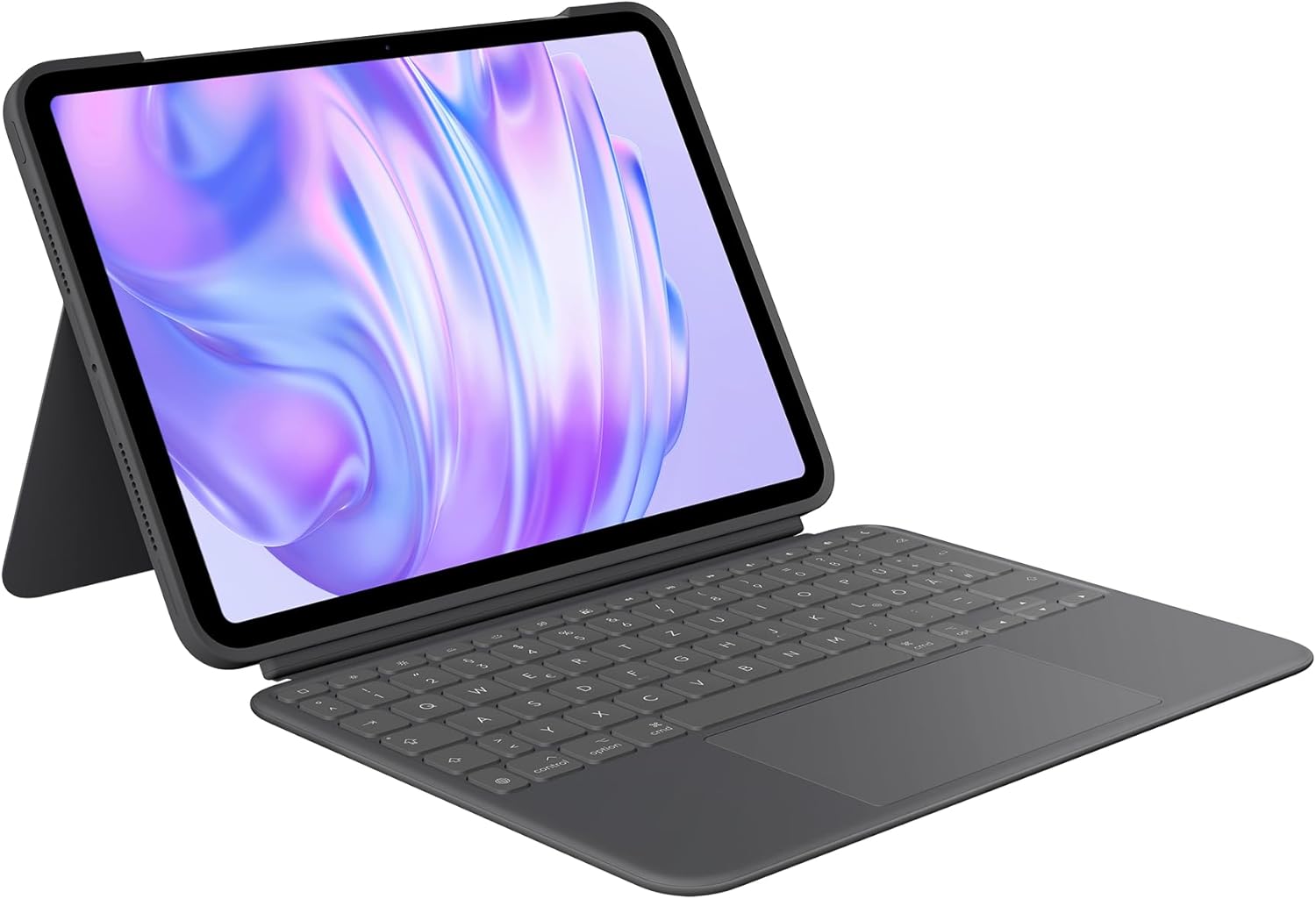 Logitech Logitech Combo Touch Keyboard Case für 11" iPad Pro M4 / M5, Schwarz Tablet-Tastatur mit Bookcover