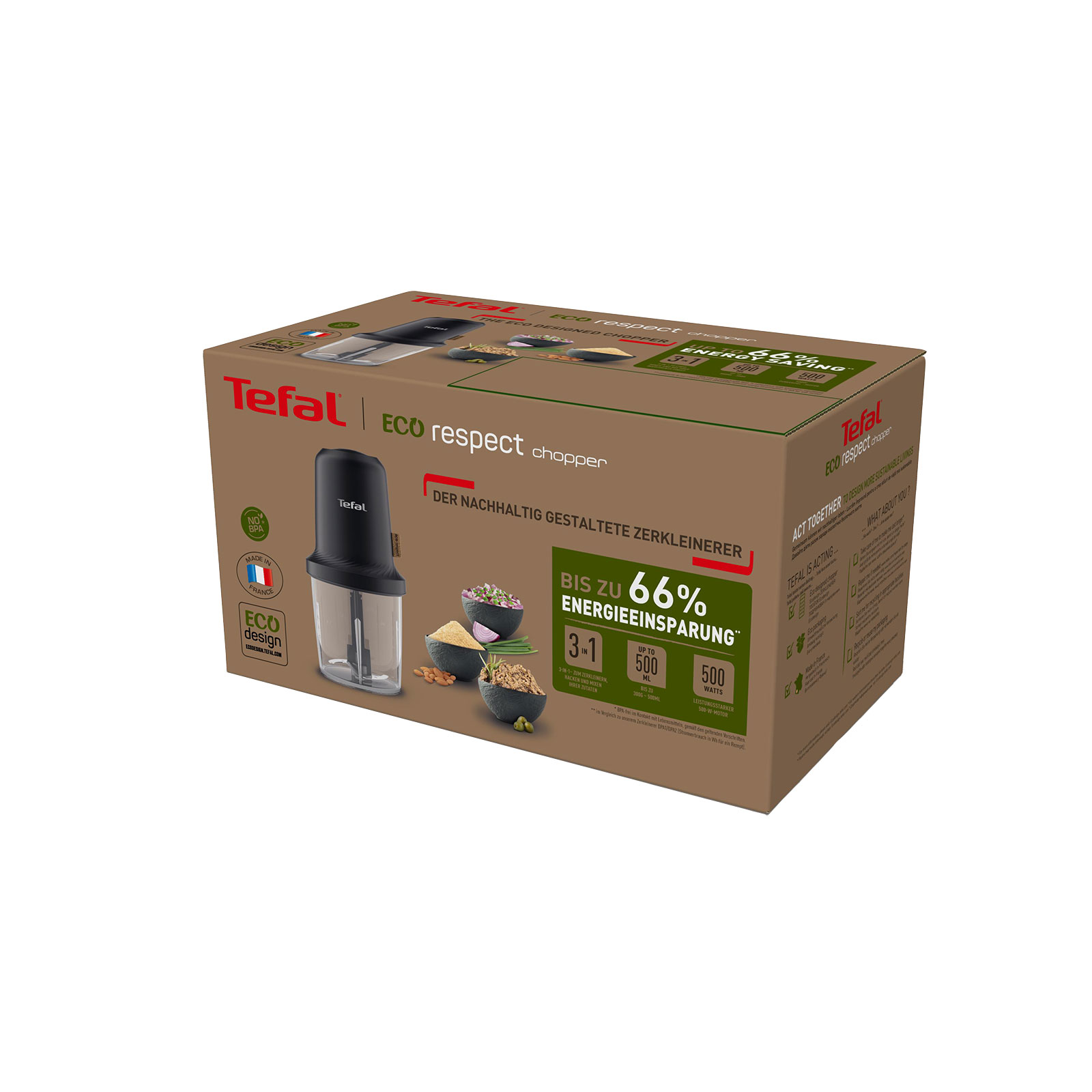 Tefal MQ80E8 Eco Respect Zerkleinerer