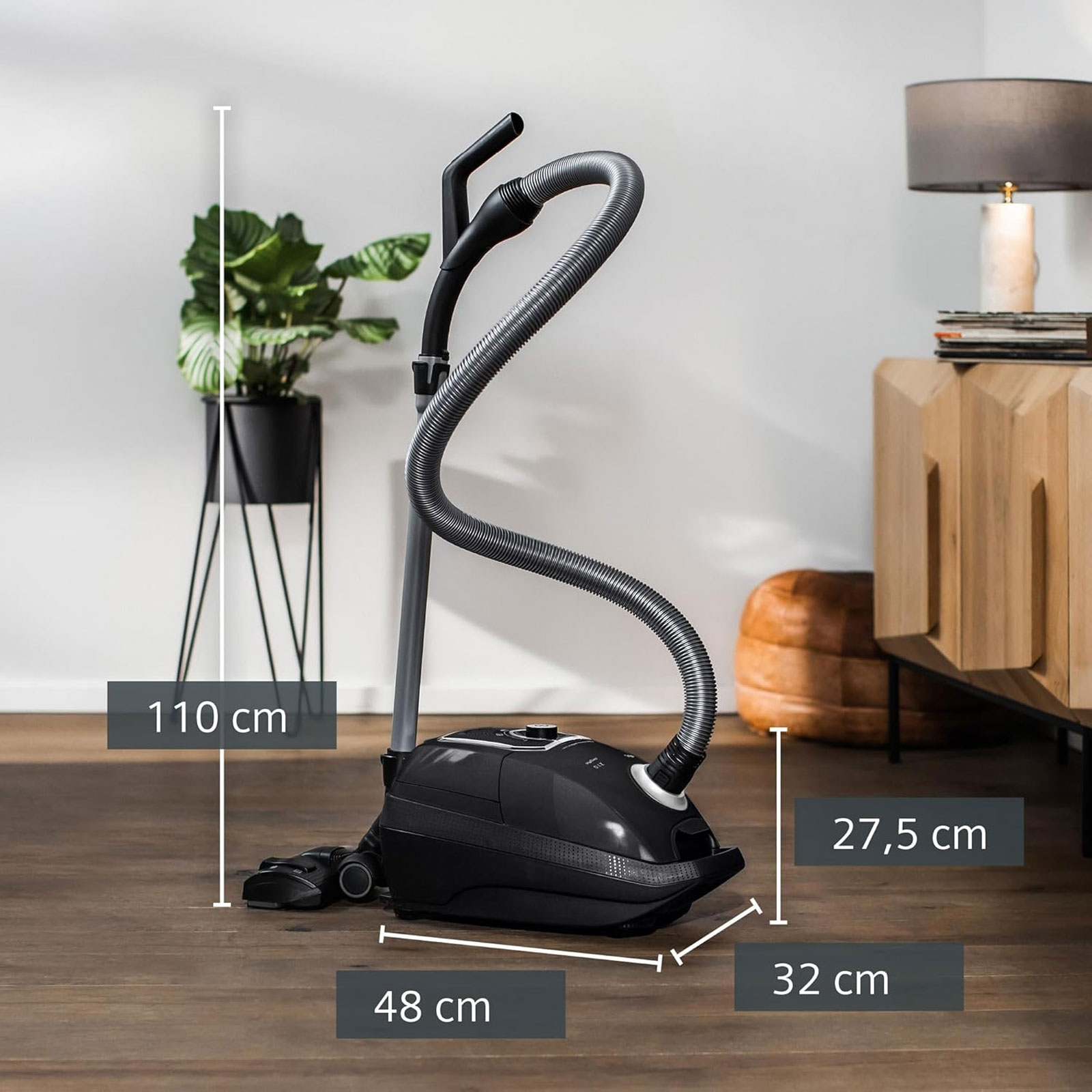 Siemens VSZ7A400 Bodenstaubsauger 650 W Energieeffizienz A ohne Zubehör