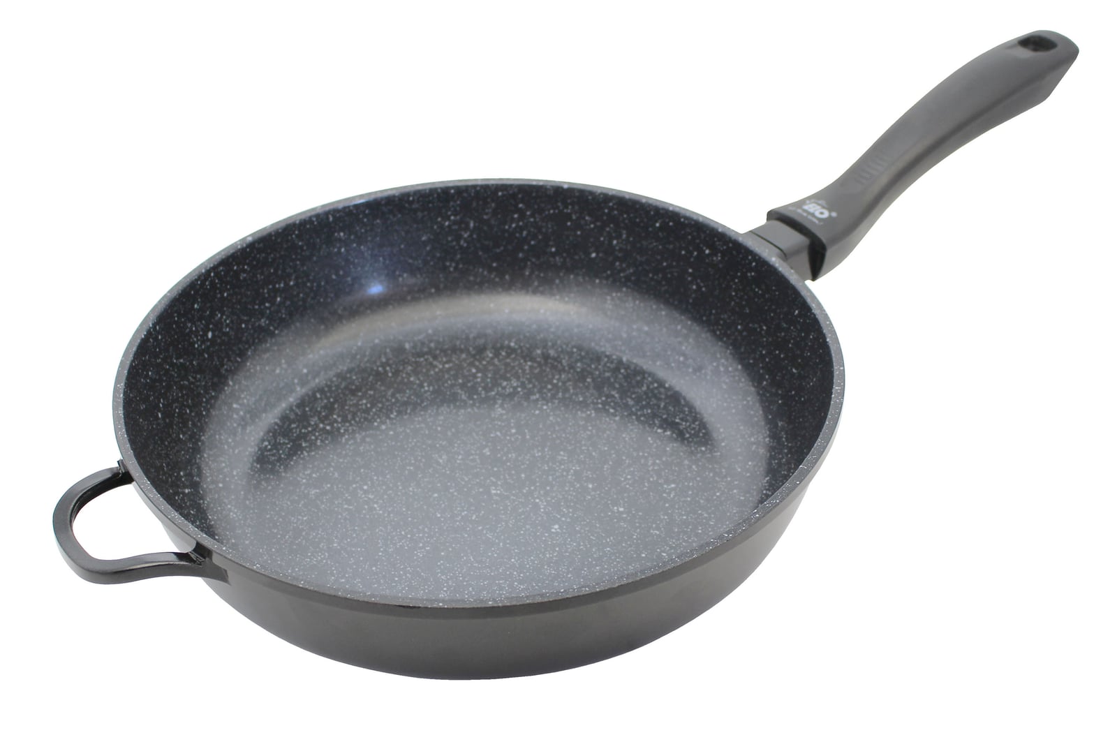 ELO Aluguss Schmorpfanne mit Deckel 28 cm mit ELODUR Professional