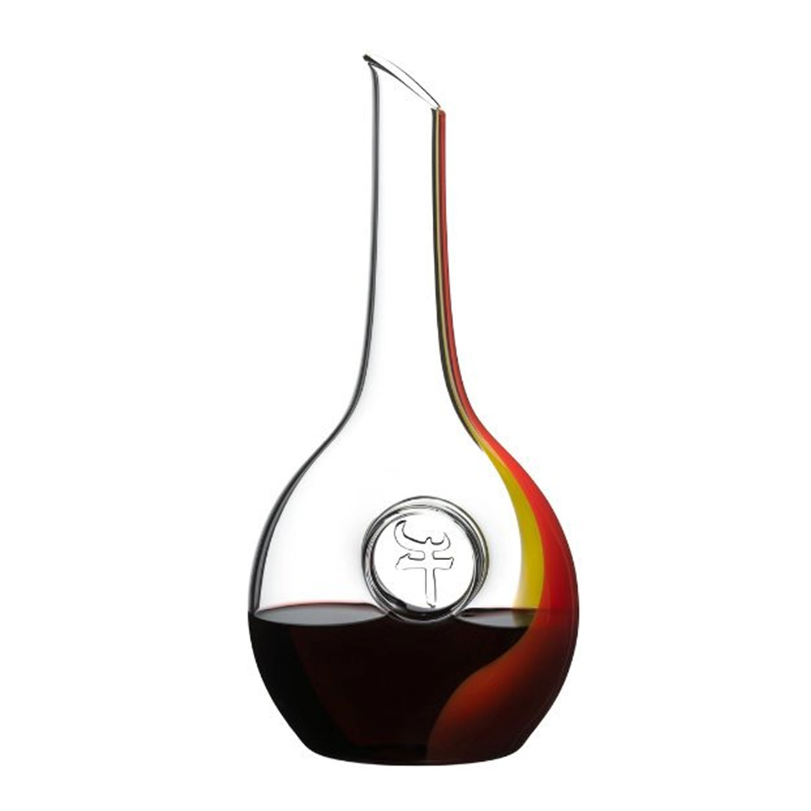 Riedel Chinese Zodiak OX Dekanter Stripe Red/Yellow
