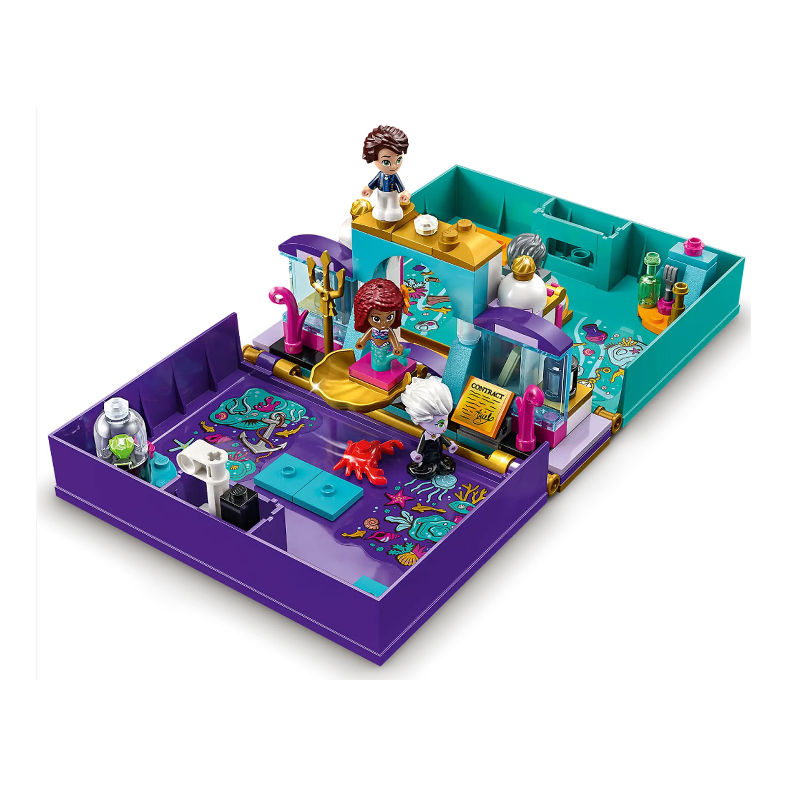 Lego Die kleine Meerjungfrau - Märchenbuch Lego-Set (43213)