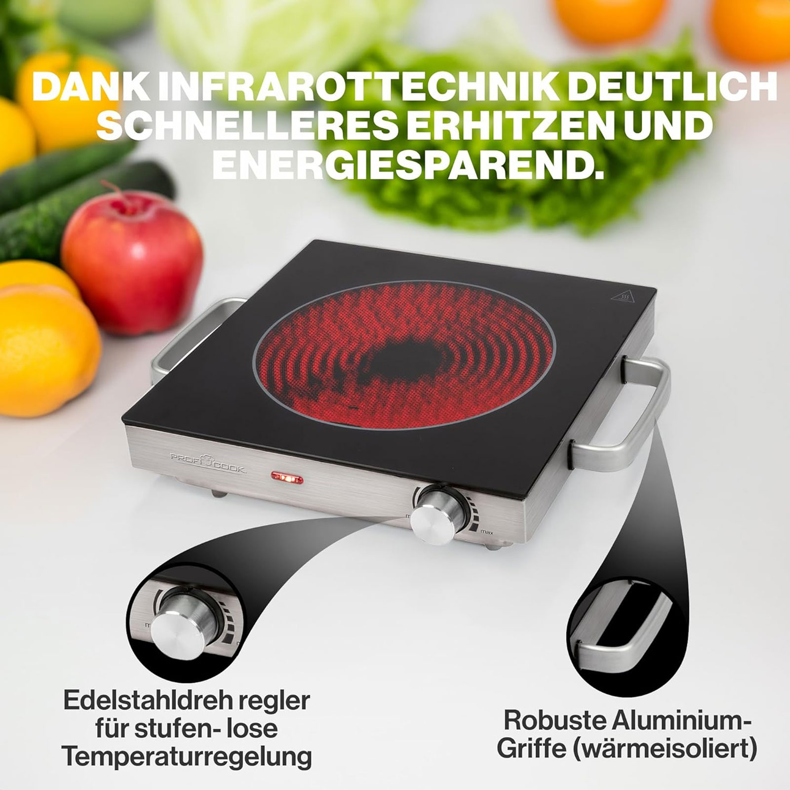 PROFICOOK PC-EKP 1210 Kochplatte