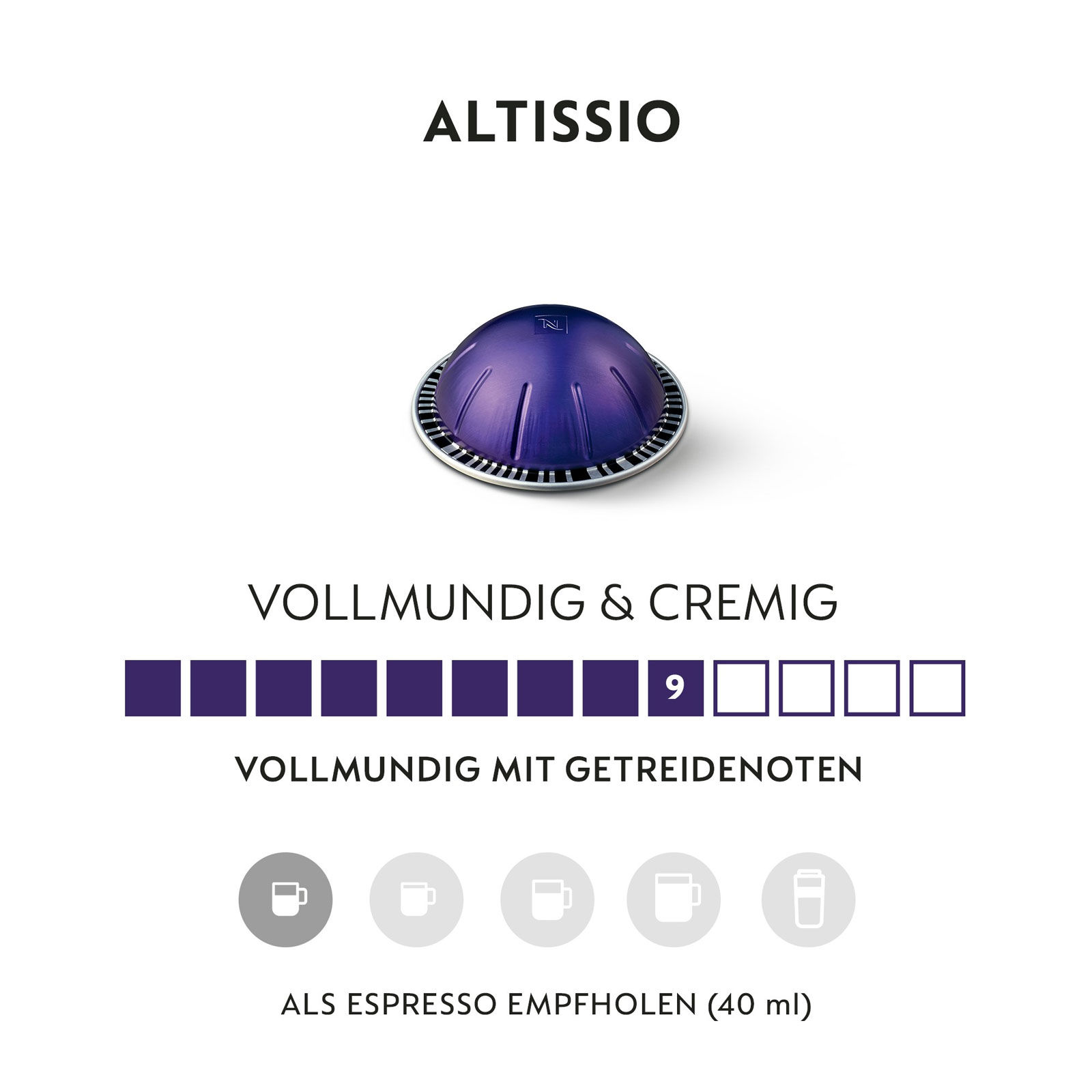 Krups XN 910B Nespresso Vertuo Next inkl. Vertuo Kapseln