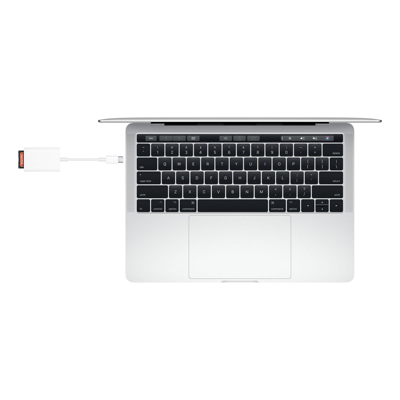 Apple USB-C auf SD-Kartenleser für iPads, iPhones und Macs mit USB-C, Weiß (MW653ZM/A)
