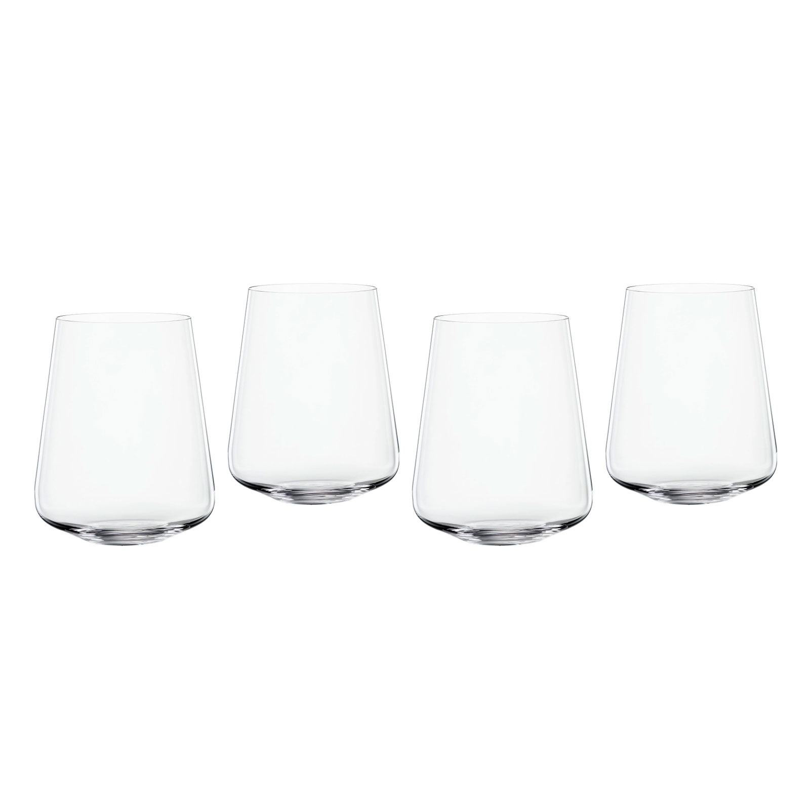 Spiegelau 4-teiliges Softdrinkgläser-Set Trinkgläser Kristallglas 490 ml, Definition 1350179