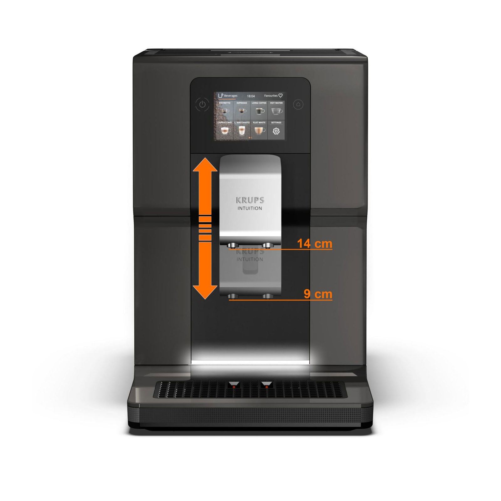 Krups EA872B Intuition Preference Kaffeevollautomat