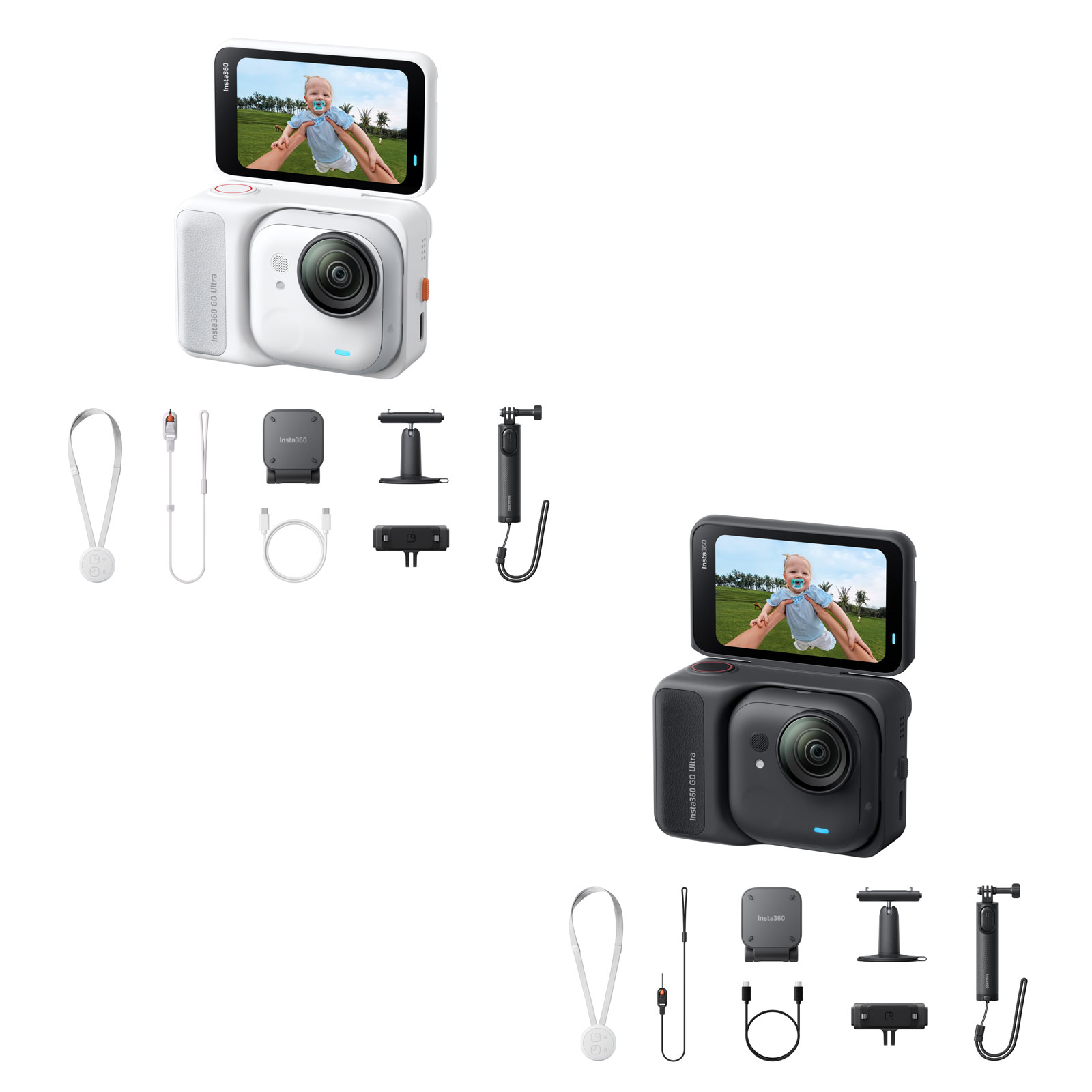 Insta360 GO Ultra Creator Bundle (Midnight black) Action Kamera