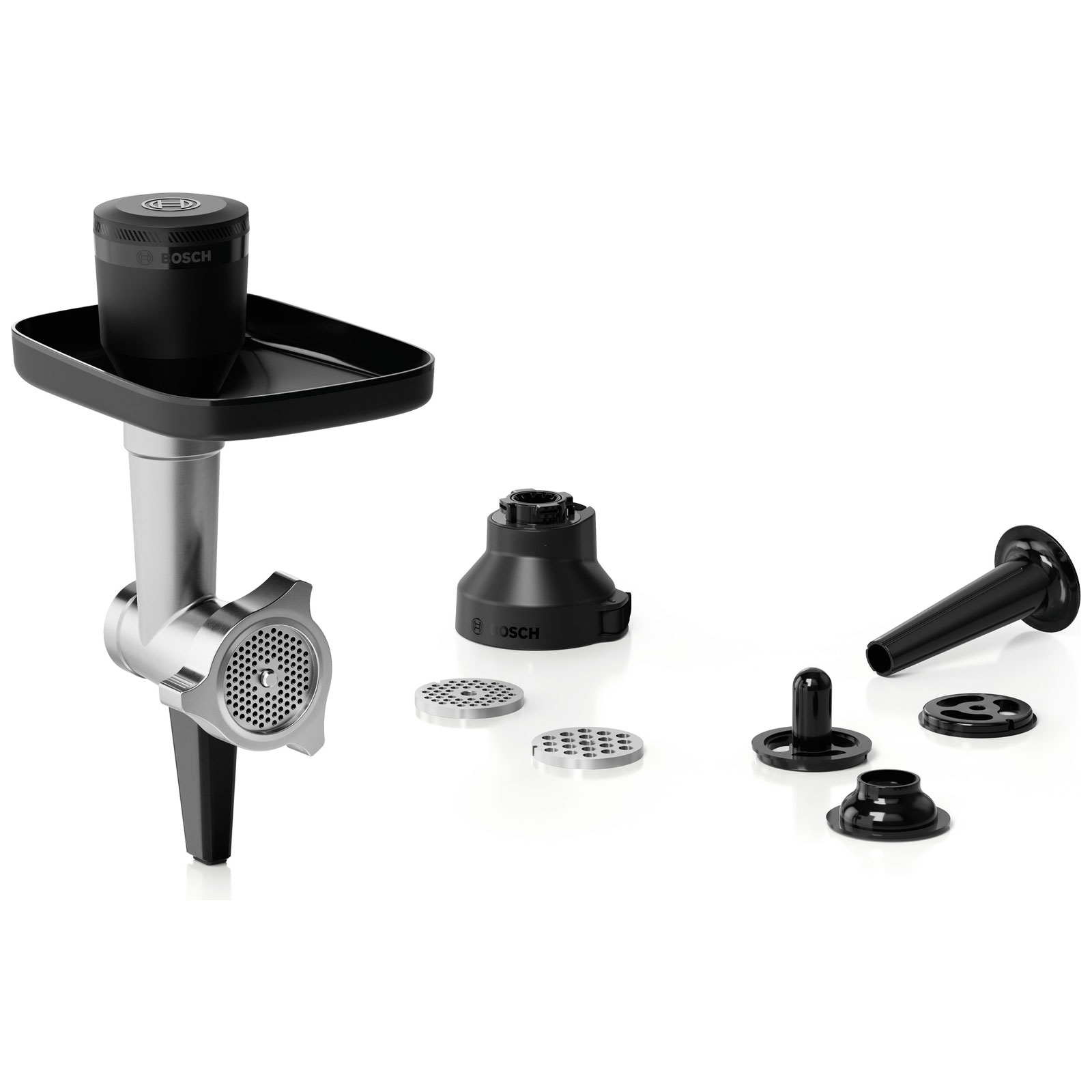 Bosch MUMS6ZS17 Küchenmaschine inklusive Bosch MUZS6HA Hunting Adventure Set Fleischwolfaufsatz Zubehör-Set