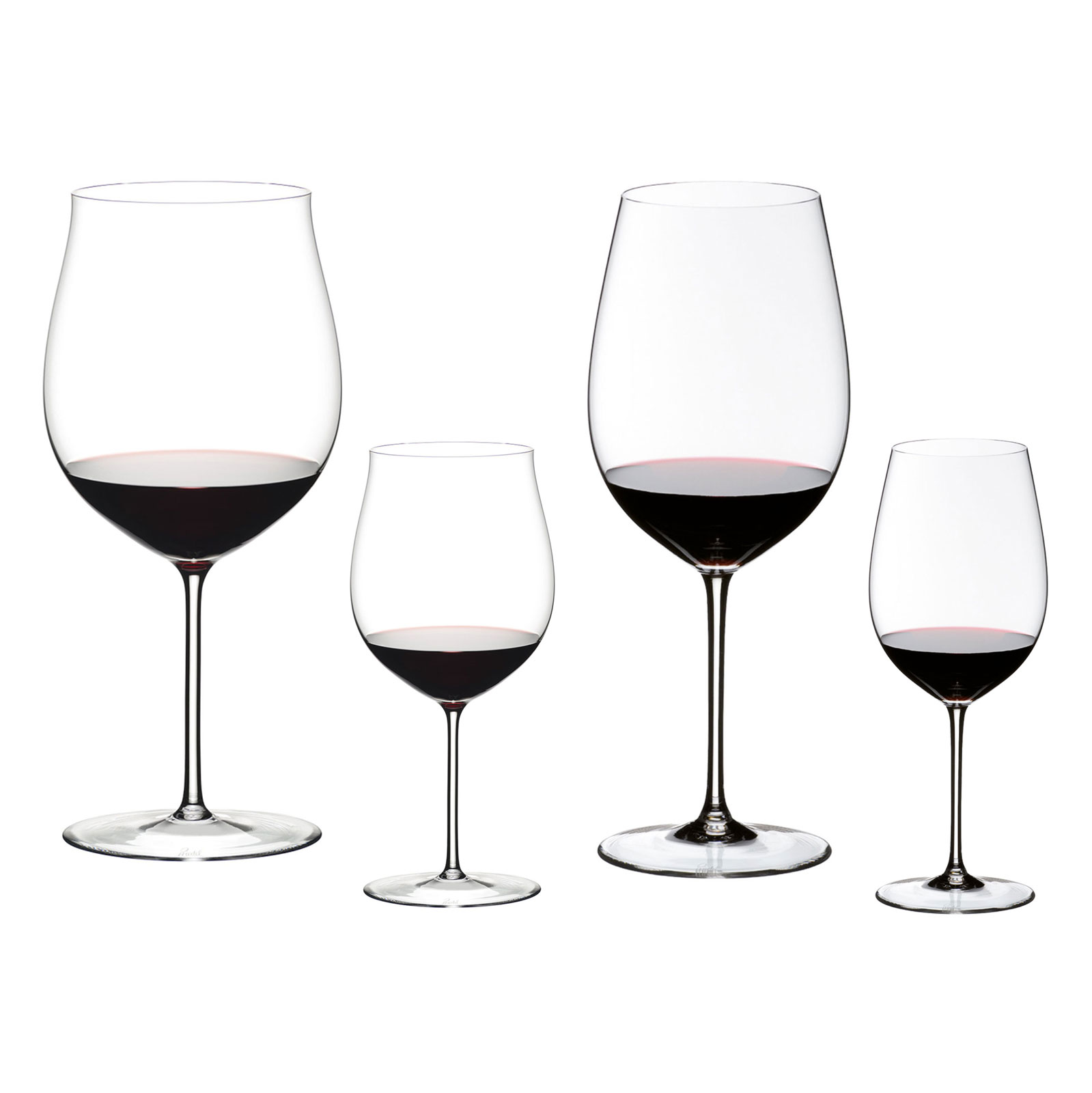 Riedel Sommeliers Grand Cru Burgunder und Bordeaux Weinglas Set Riedel Sommeliers Grand Cru Burgunder und Bordeaux Weinglas Set