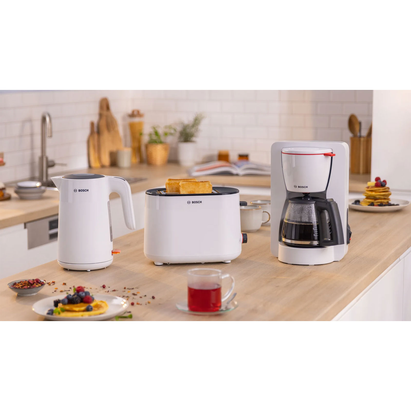 Bosch TAT2M121 Toaster Kompakt MyMoment 2 Scheiben 950 Watt