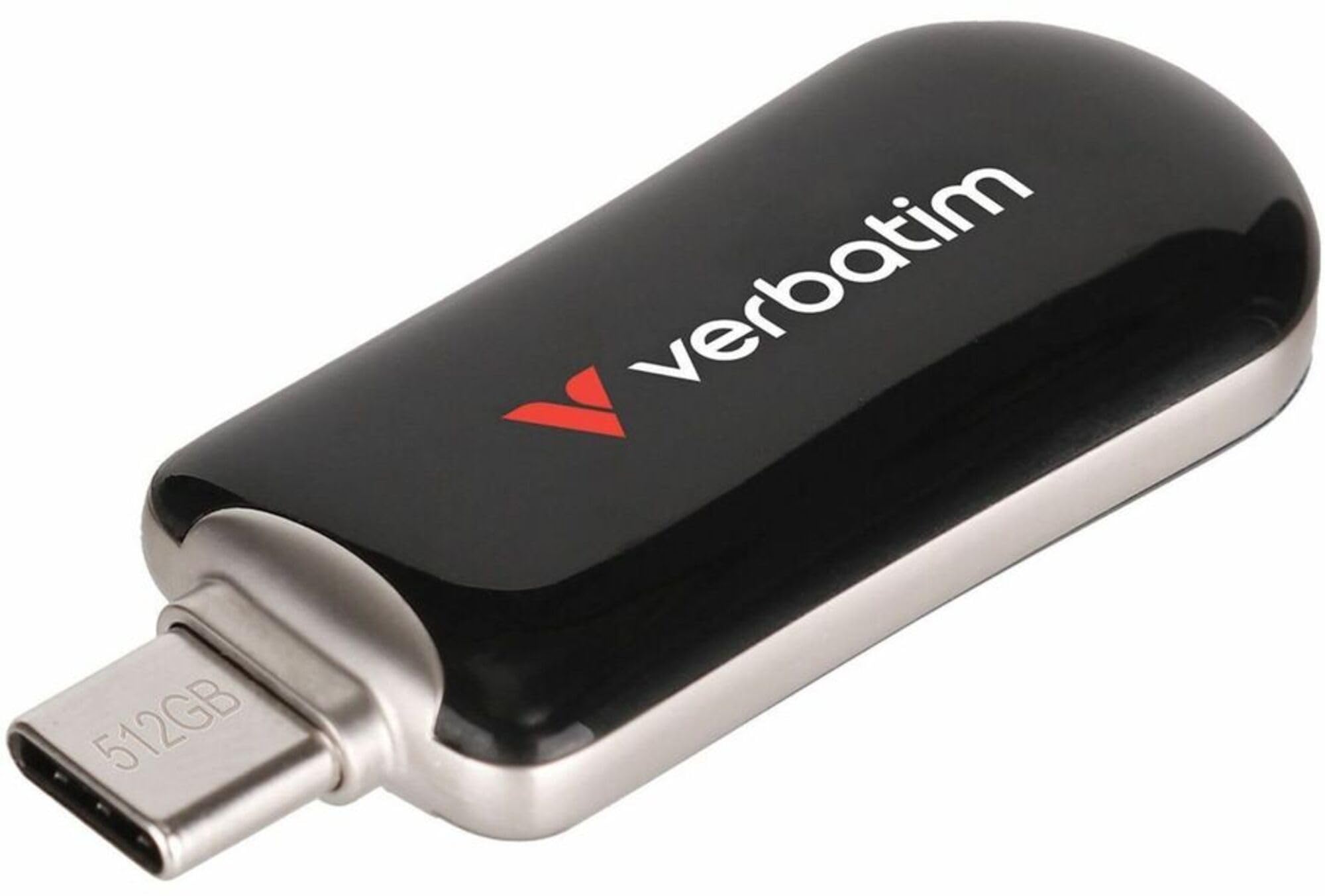 Verbatim Plectra USB-C Flash Drive Black 512GB