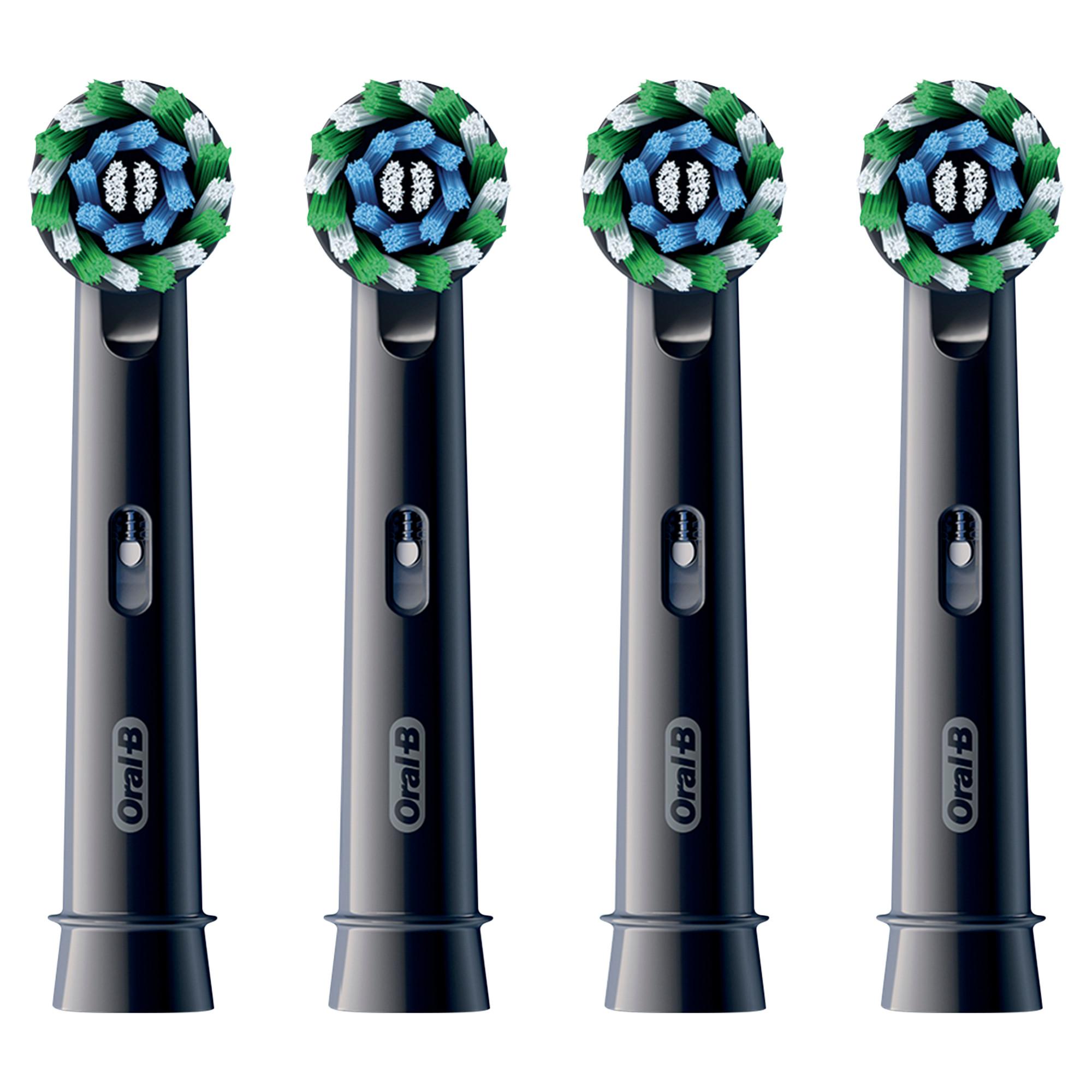 Oral-B Pro CrossAction 4 Stück schwarz Aufsteckbürsten