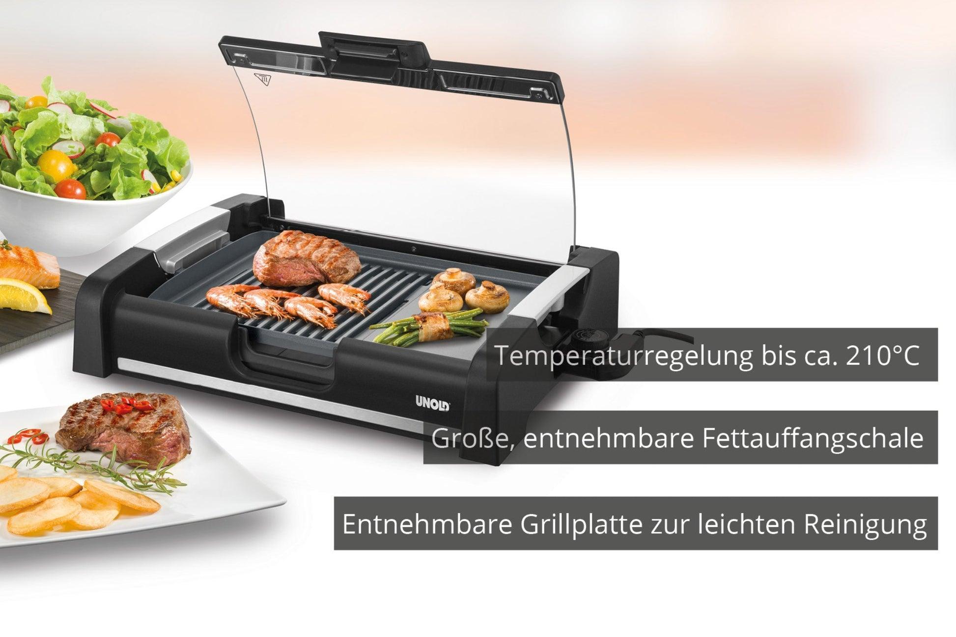 UNOLD Barbecue-Grill Edel Tischgrill
