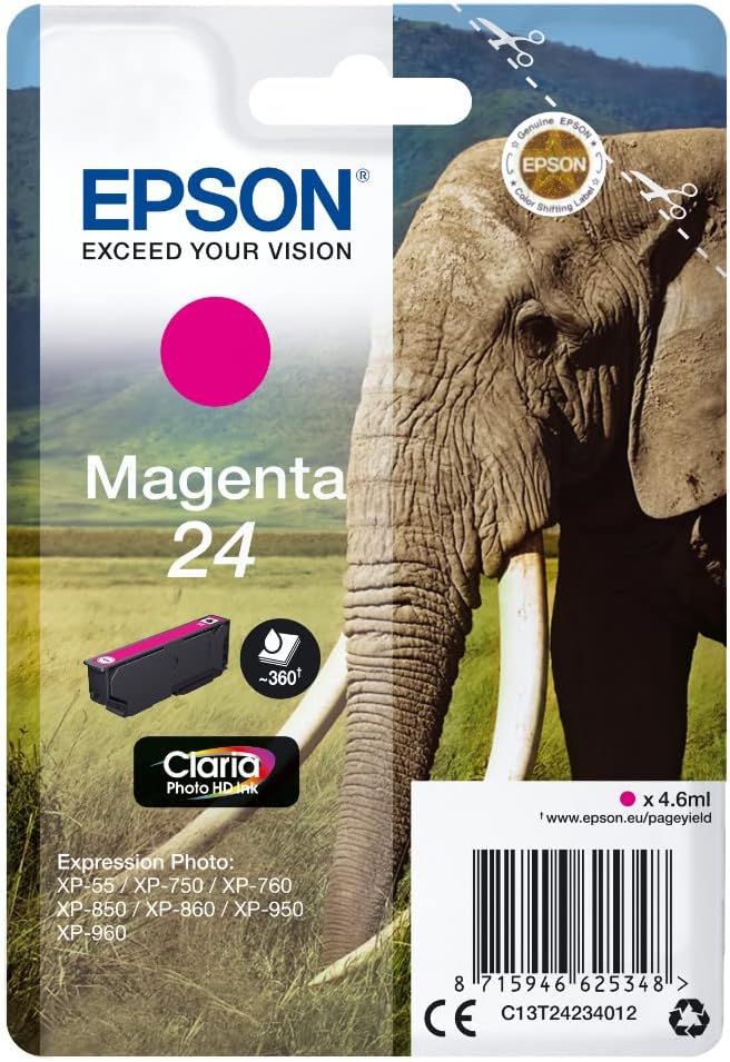 Epson C13T24224012 Elefant Druckerpatrone