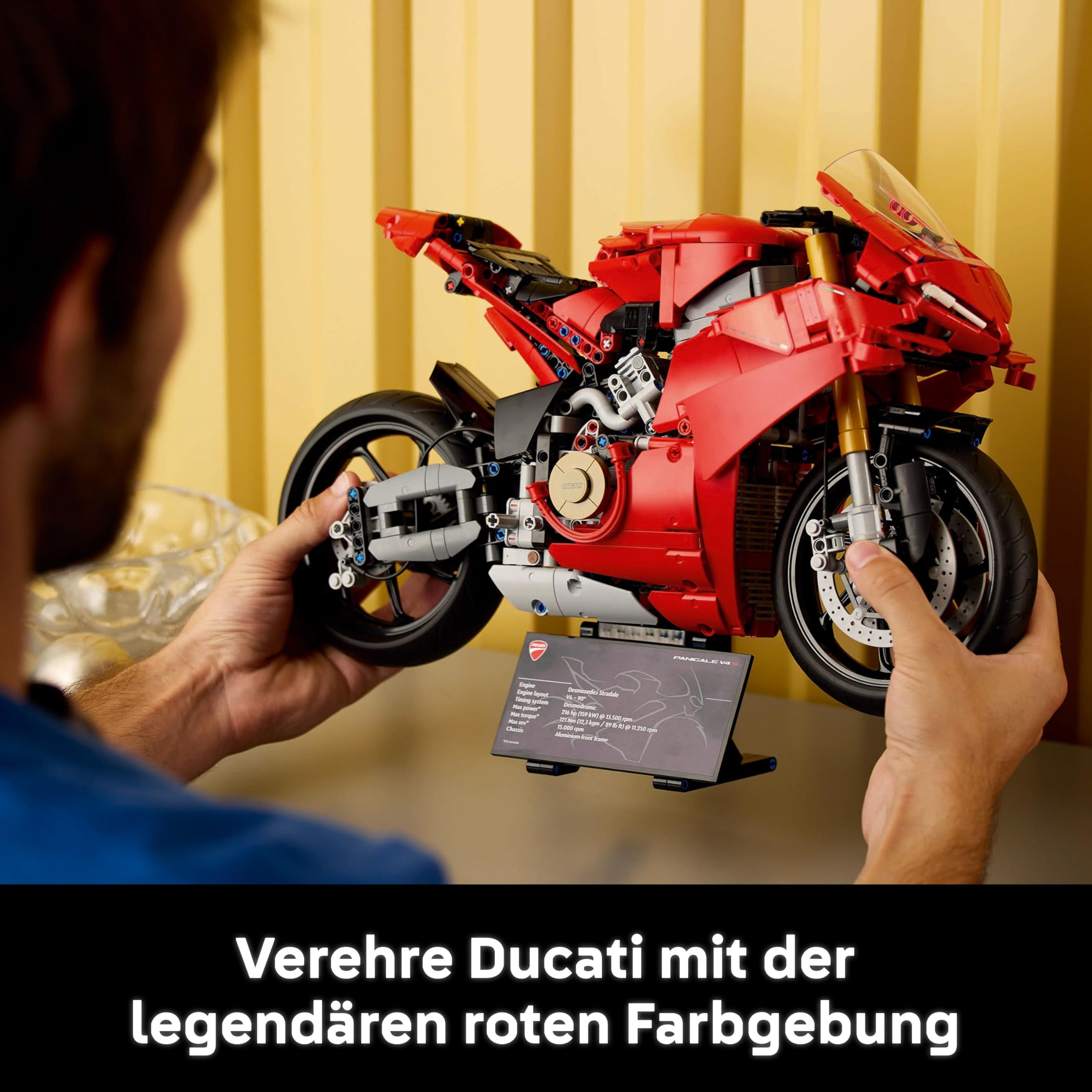LEGO Technic Ducati Panigale V4 S Motorrad 42202