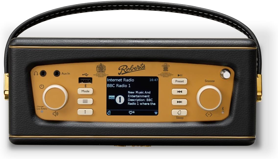 Roberts Revival iStream3L Internetradio mit Bluetooth, DAB+, Digitalradio