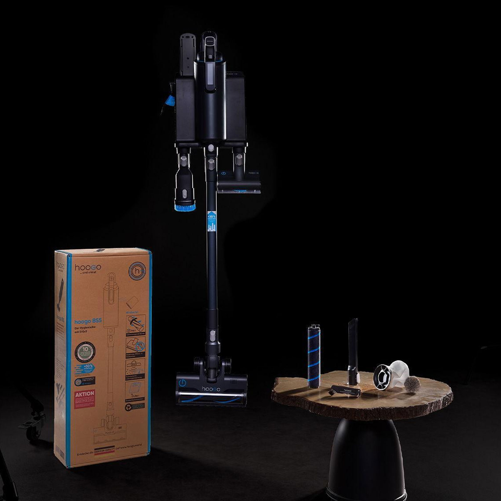 hoogo BS5 XL Akku Staubsauger hoogo BS5 XL Akku Staubsauger