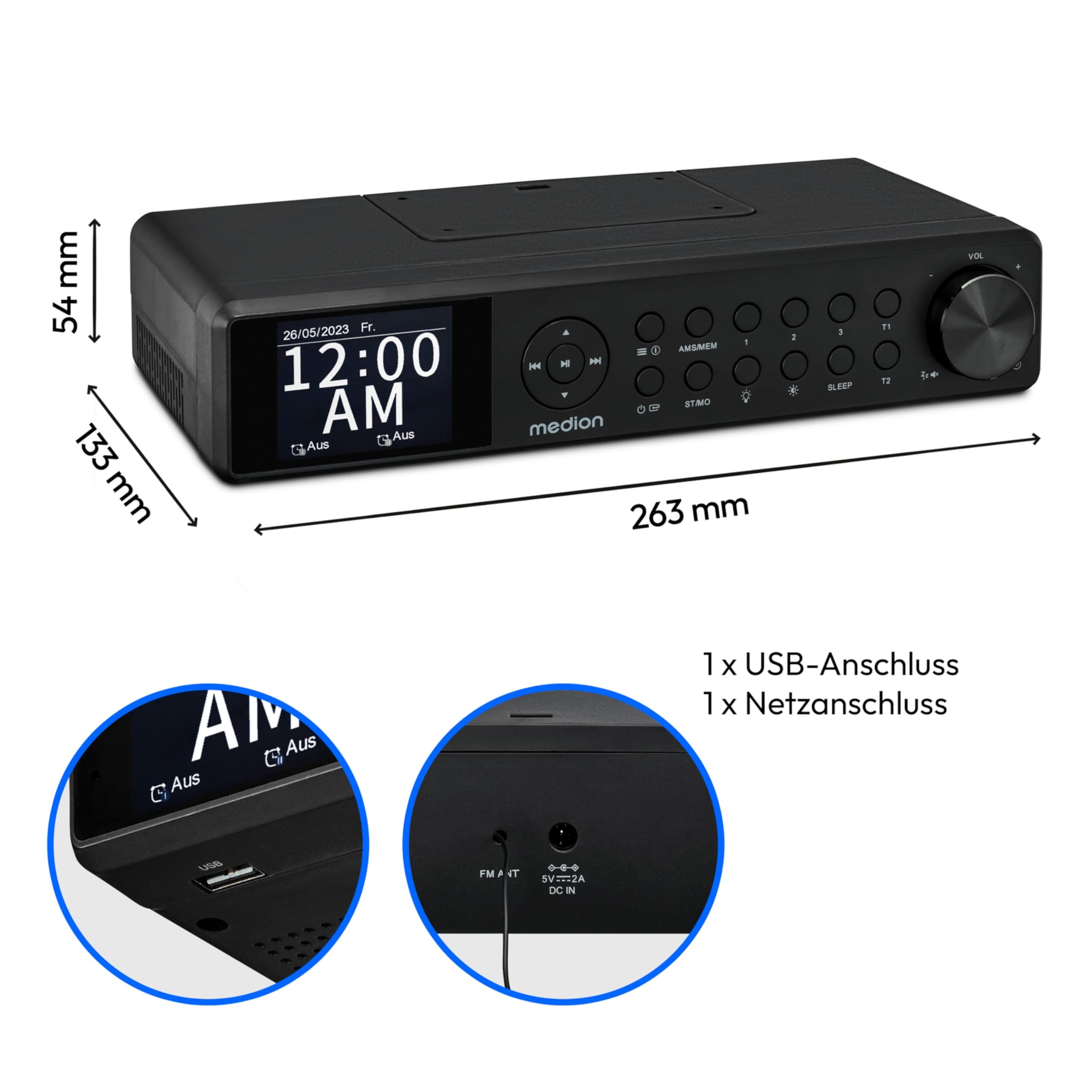 Medion LIFE P66750 DAB+ Premium Küchenradio