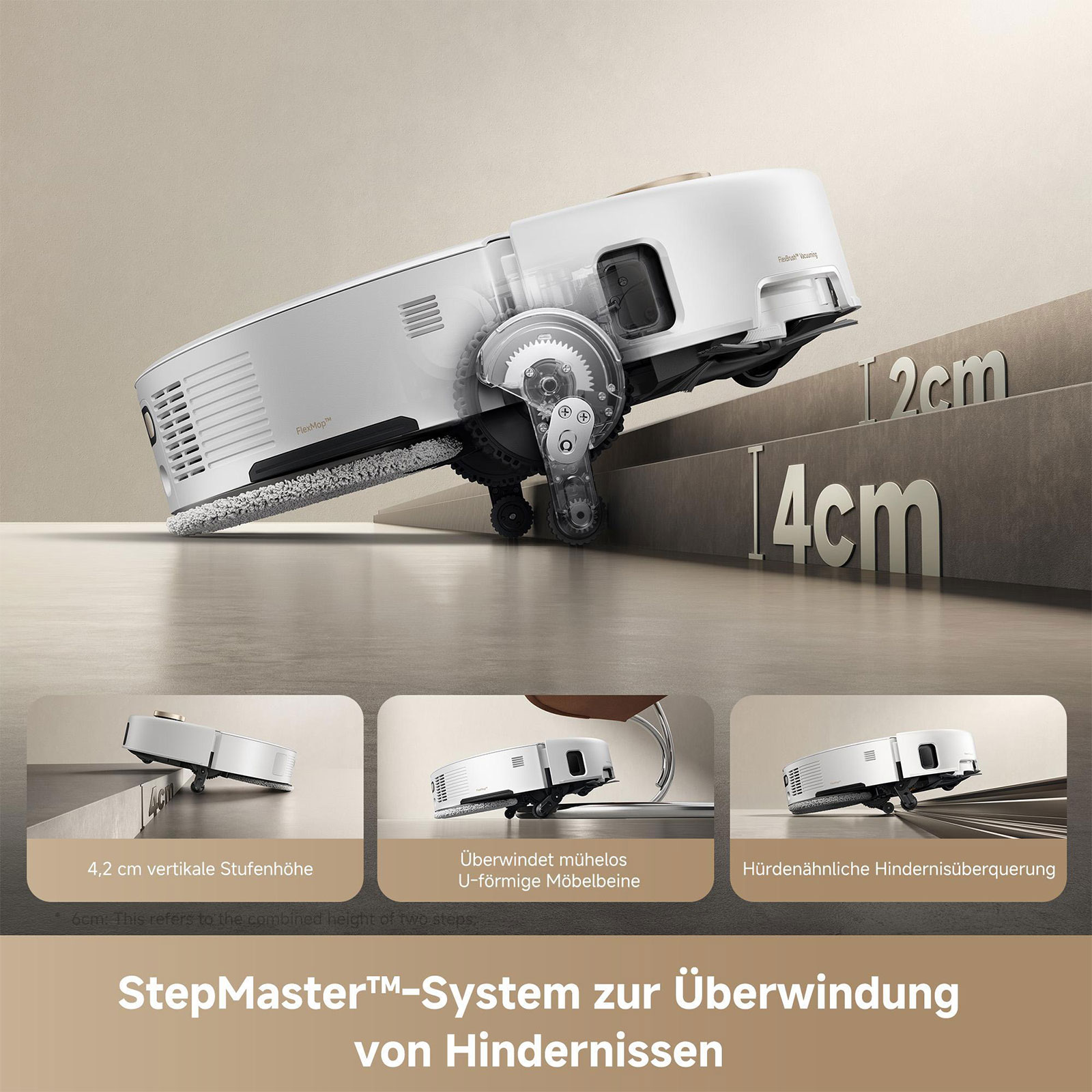 dreame Mova V50 Ultra Complete Saugroboter mit Wischfunktion