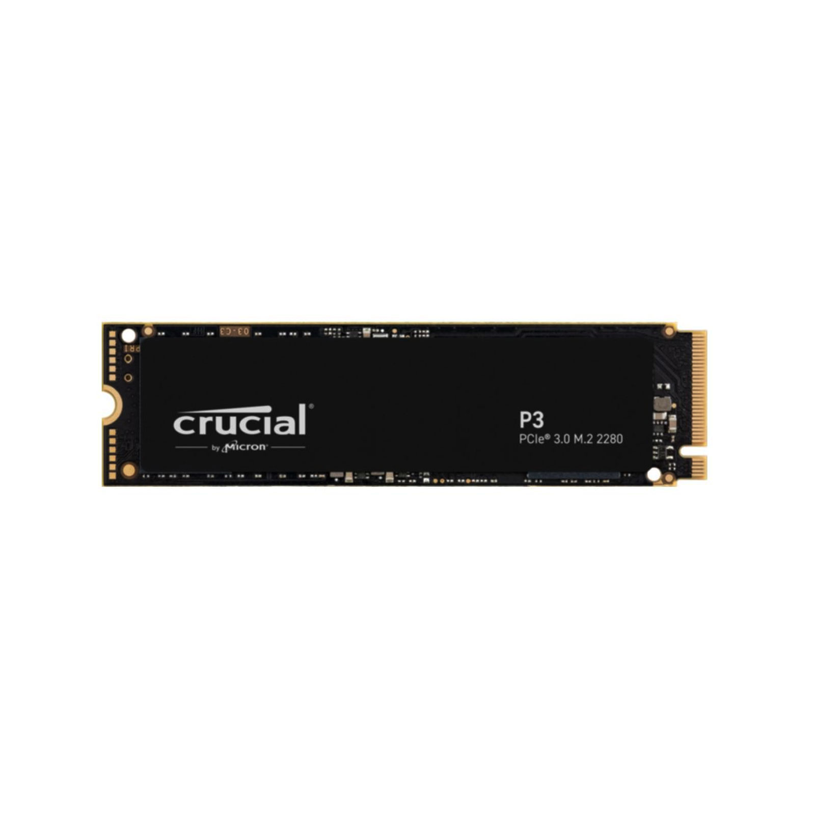 Crucial 500GB P3 CT500P3SSD8 PCIe M.2 NVME PCIe 3.0 x4 Interne SSD-Festplatte