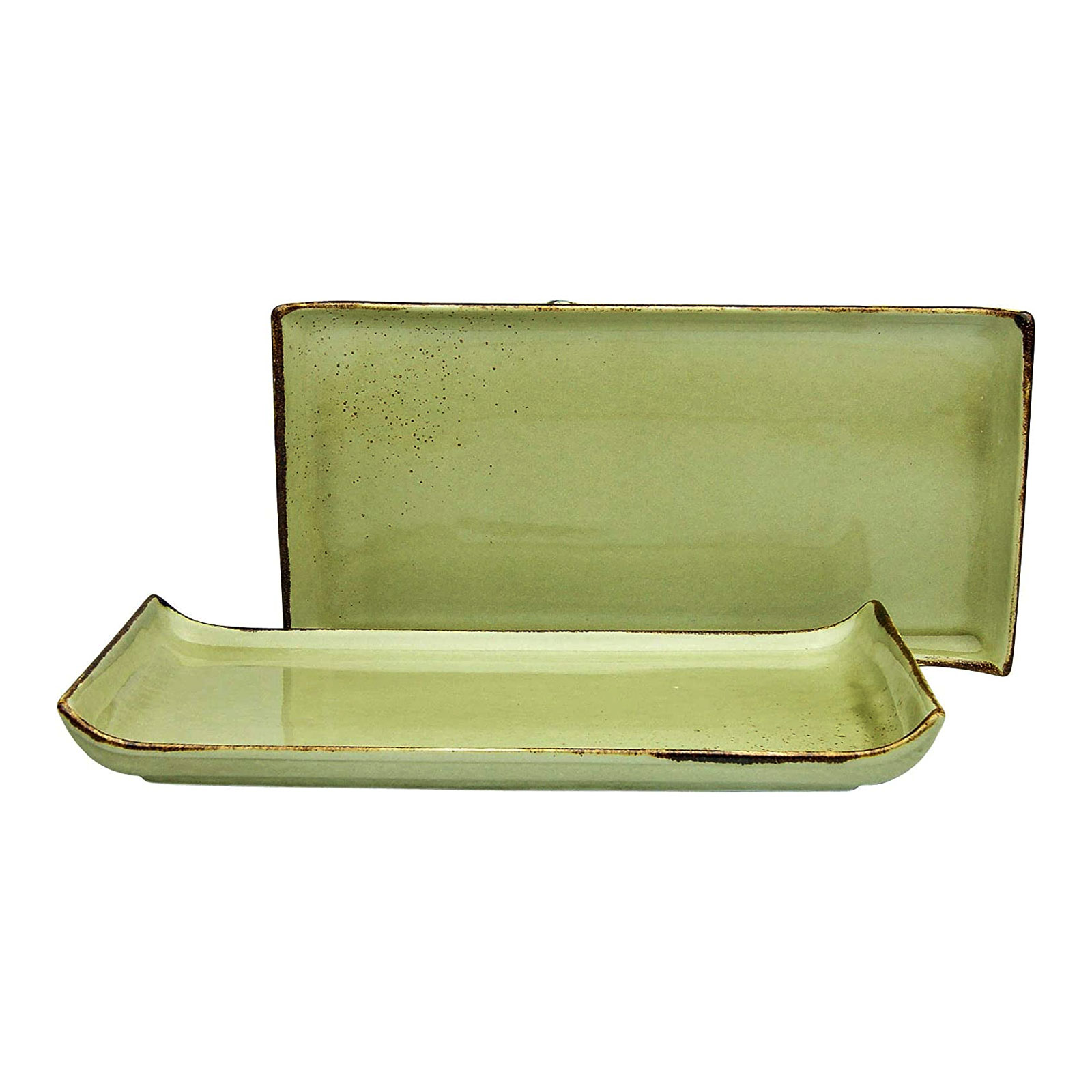 CreaTable, 33020, Serie NATURE COLLECTION, Earth, Geschirrset, BBQ Platte 2 teilig