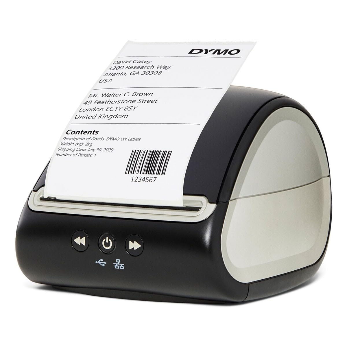 Dymo LabelWriter 5XL bis 106mm breite LW-Eti.UPS/DHL 53/Min Etikettendrucker