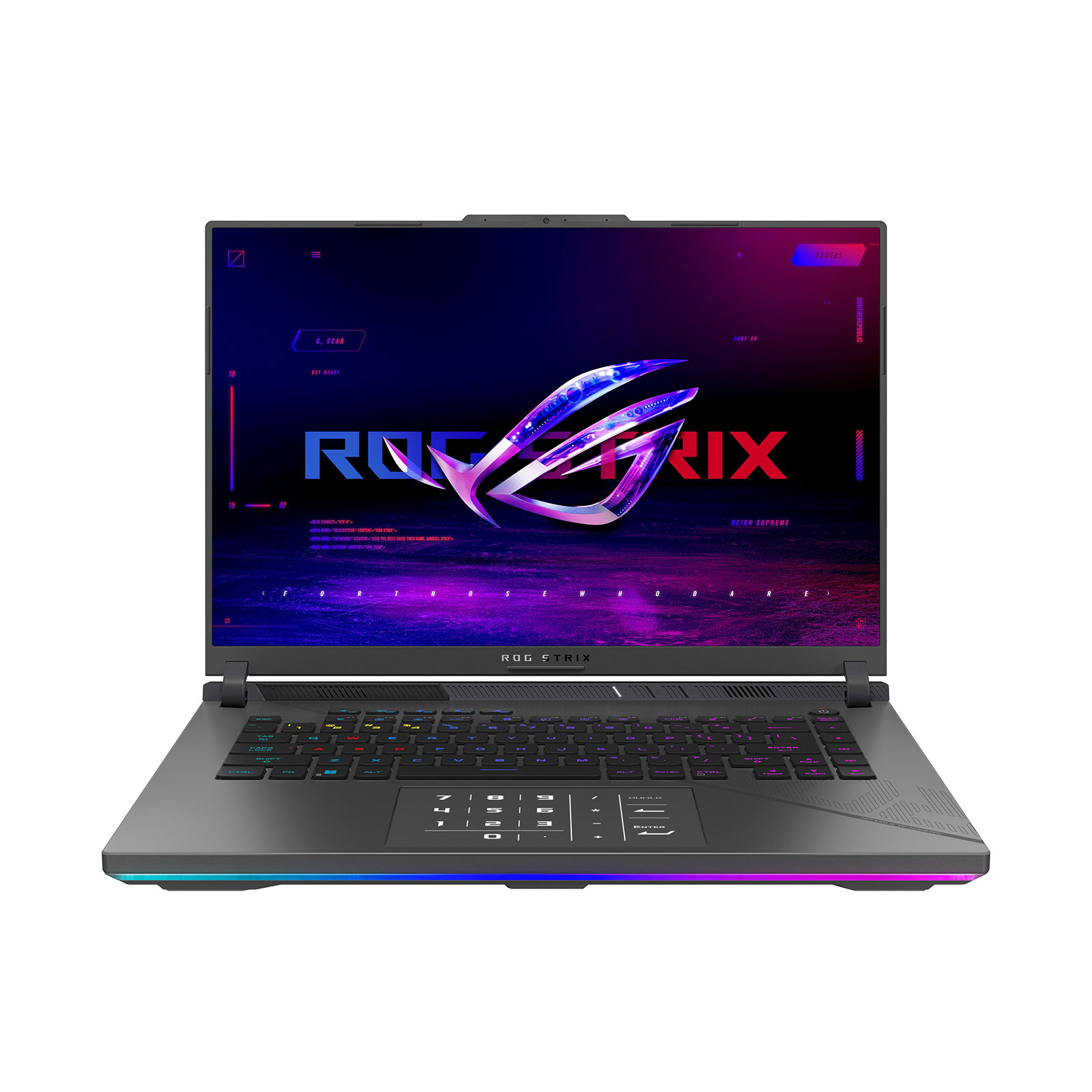 ASUS ROG Strix G16 G614JIR-N3024M, 16 Zoll, WUXGA, Intel Core i9-14900HX, 32 GB, 1 TB SSD, RTX 4070 (Eclipse Gray, IPS, 165 Hz, 7 ms, entspiegelt)