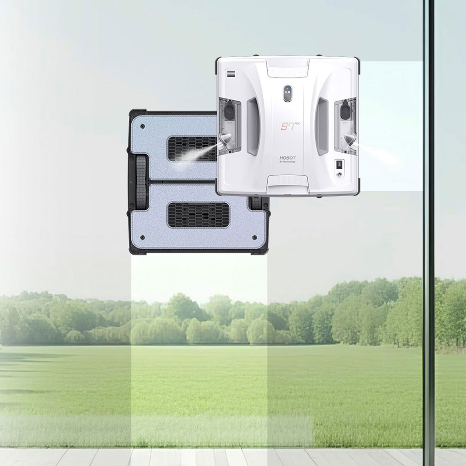 Hobot  S-7 Pro Fensterputzroboter, Weiss