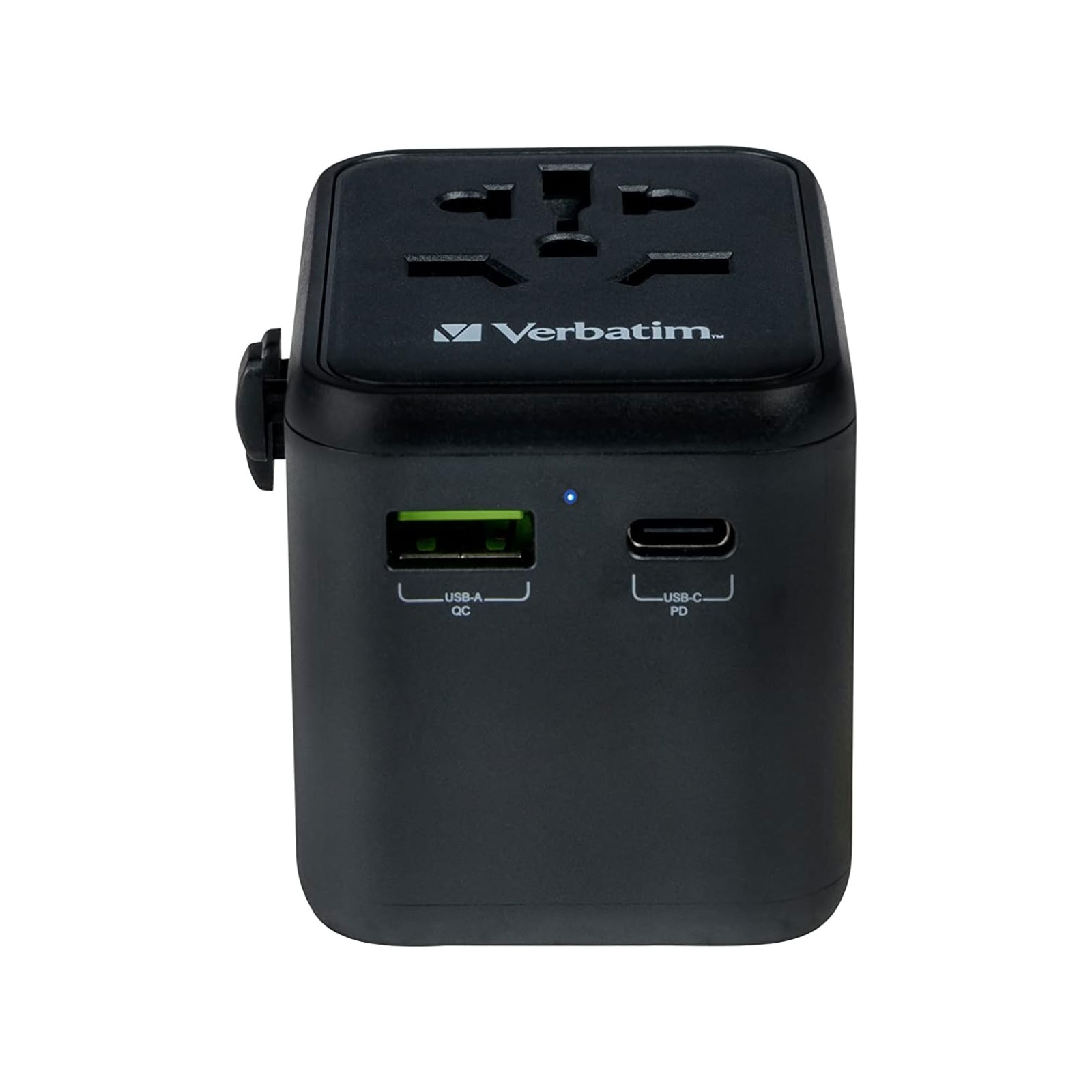 Verbatim 49544 Universal Reiseadapter UTA-02, USB-A/USB-C