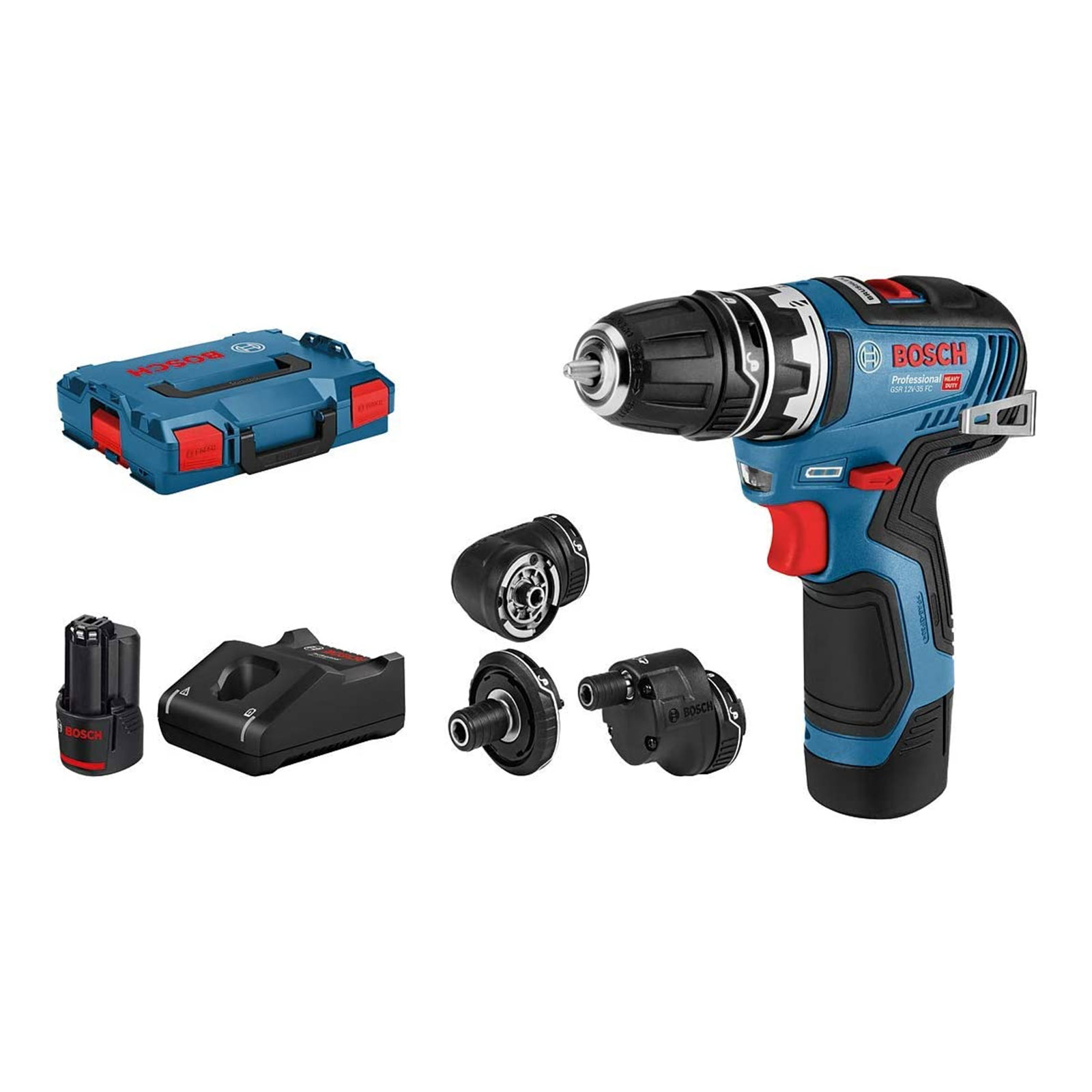Bosch Professional GSR 12V-35 FC (2x3.0, GAL 12V-40, L) Akkubohrschrauber
