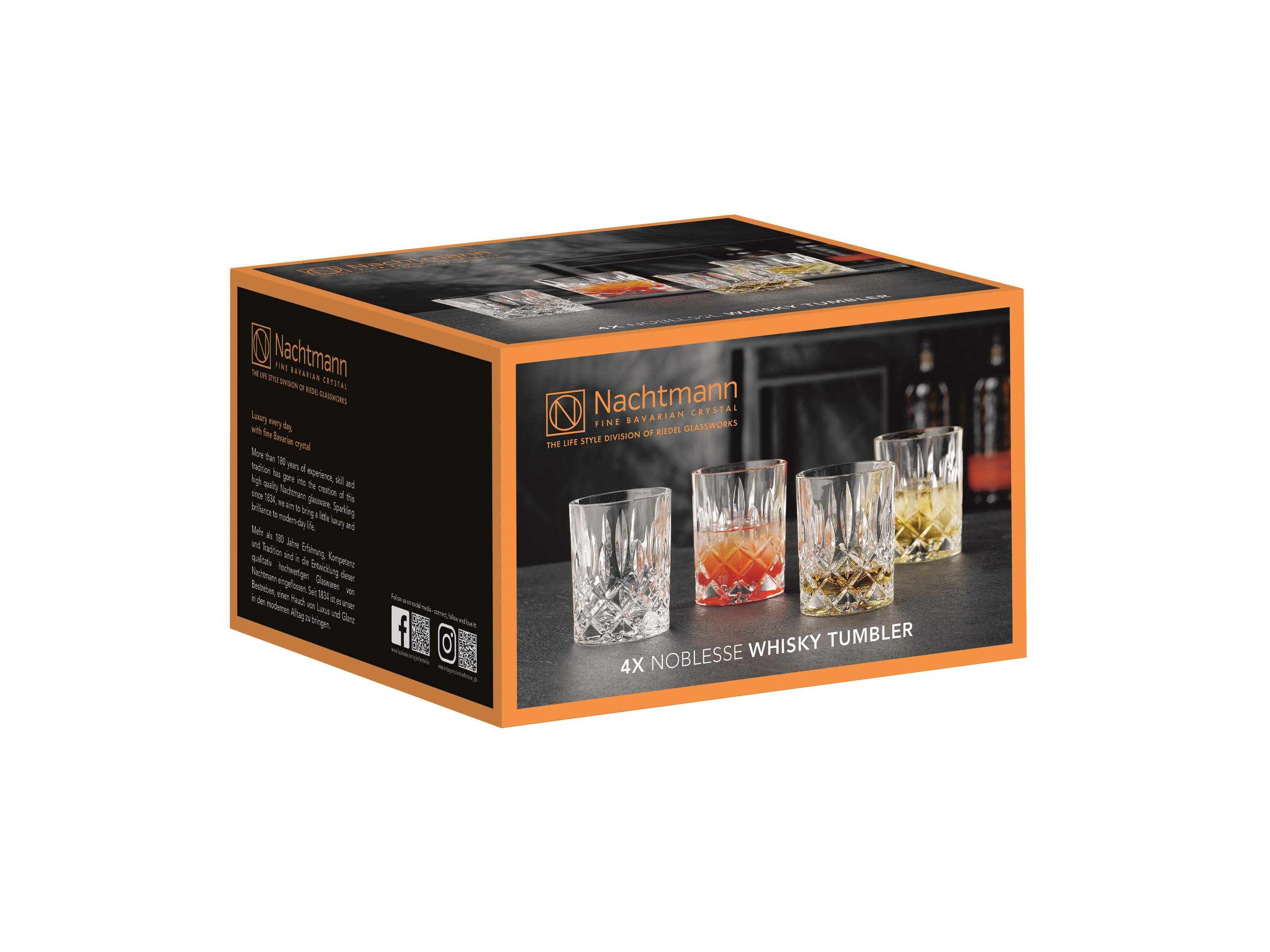 Nachtmann Noblesse Whiskybecher Set 4tlg Nachtmann Noblesse Whiskybecher Set 4tlg
